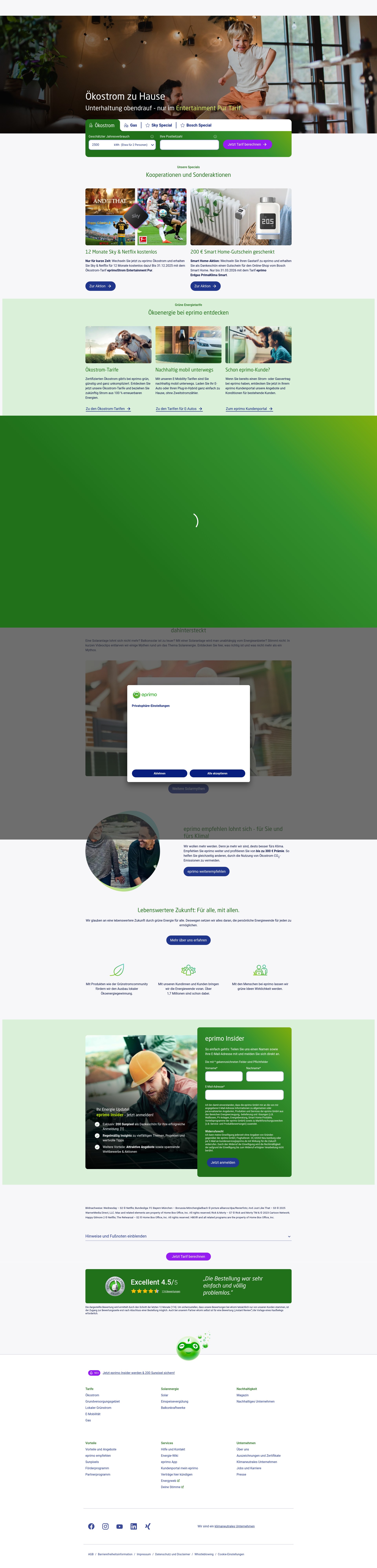 Landing Page