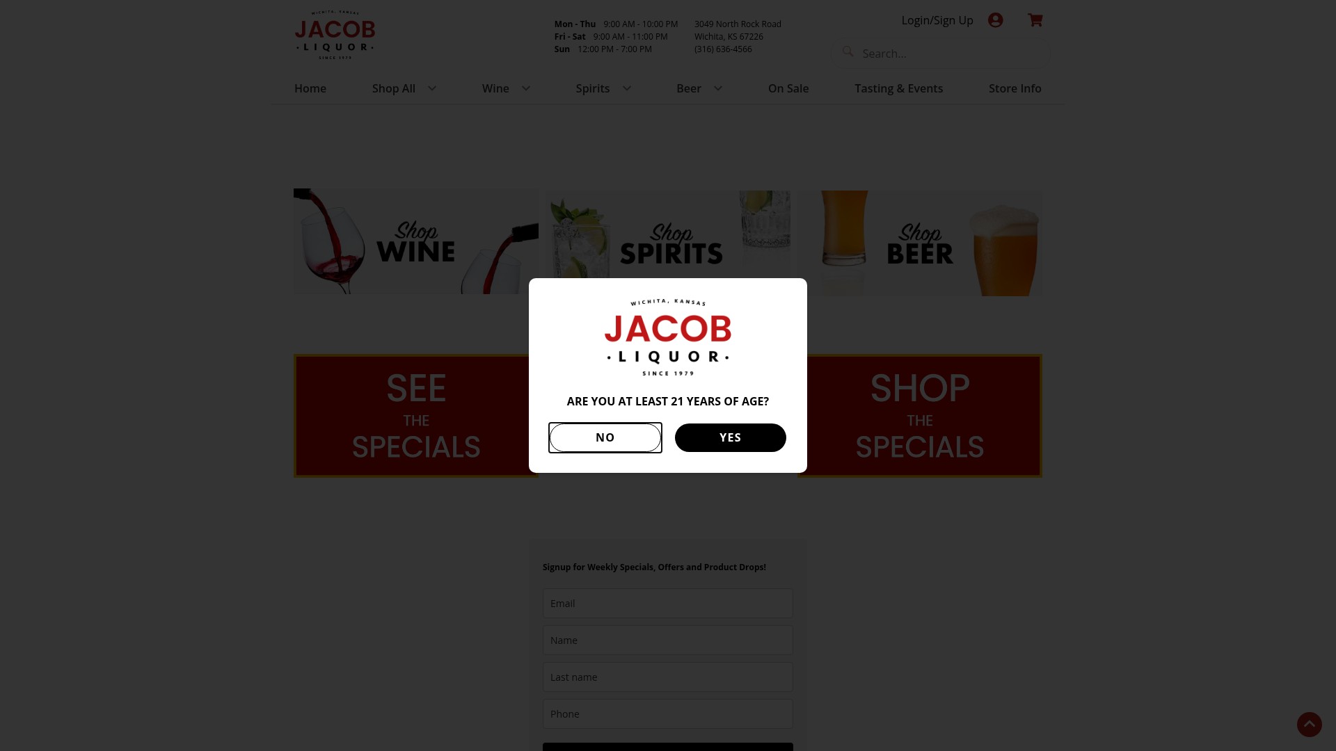 Landing Page
