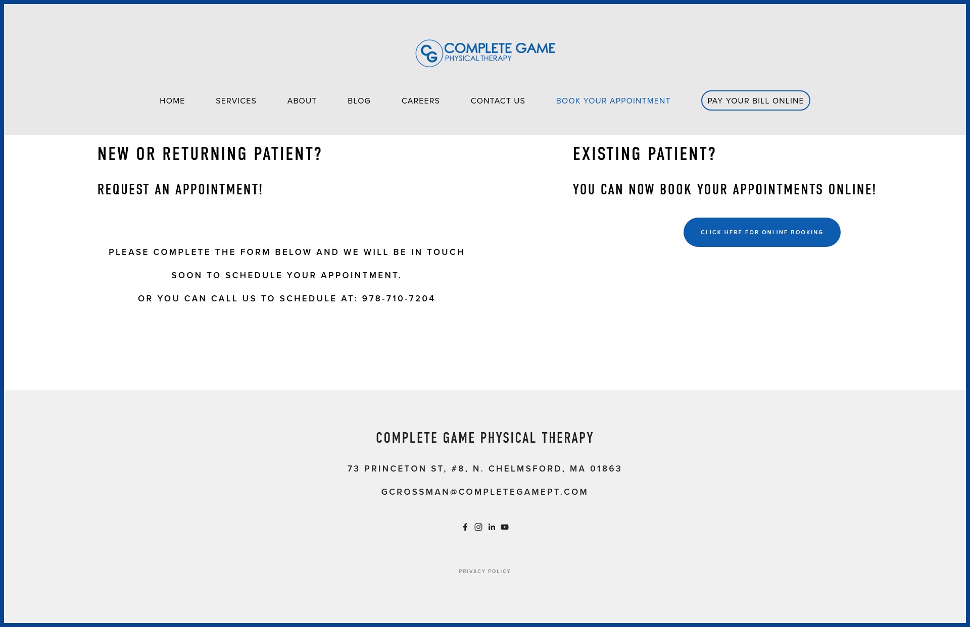 Landing Page