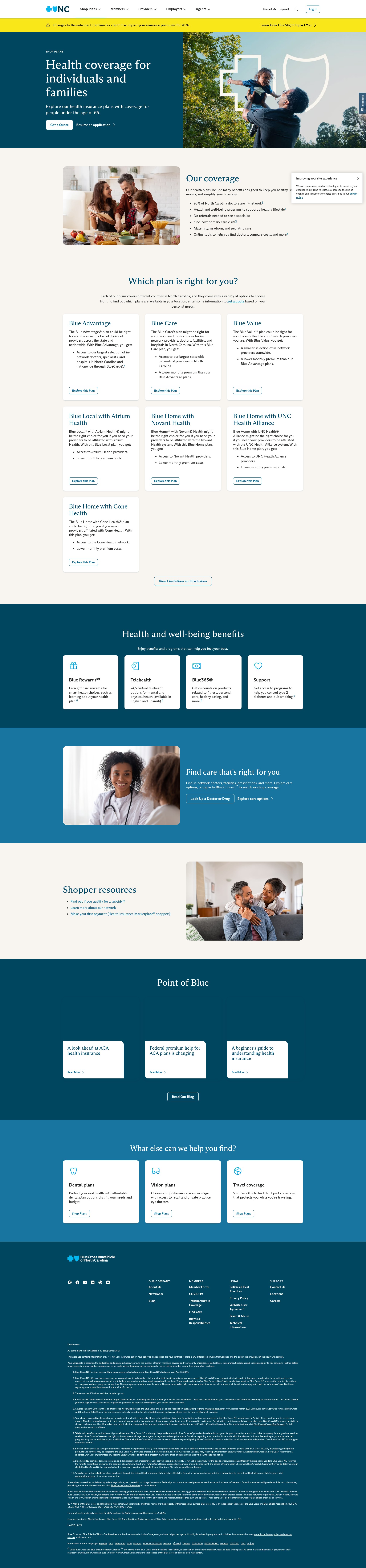 Landing Page