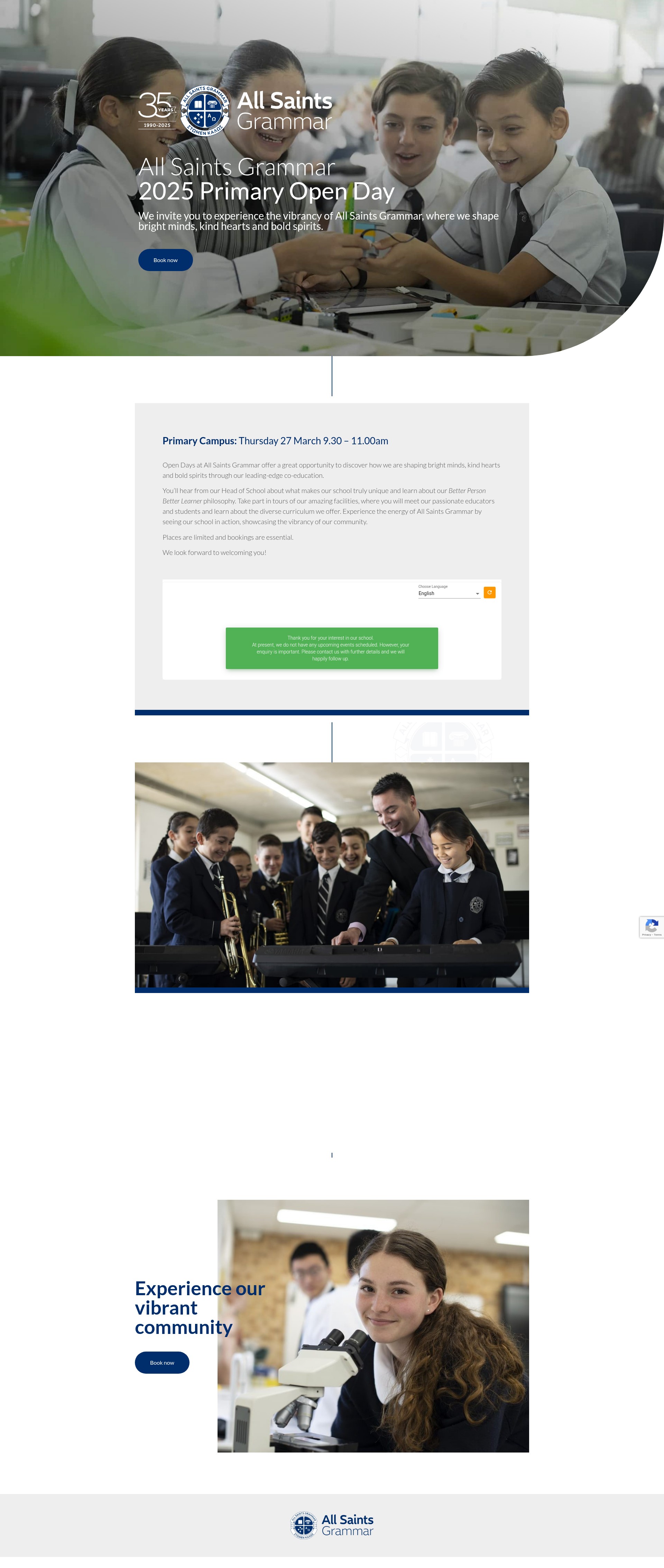 Landing Page
