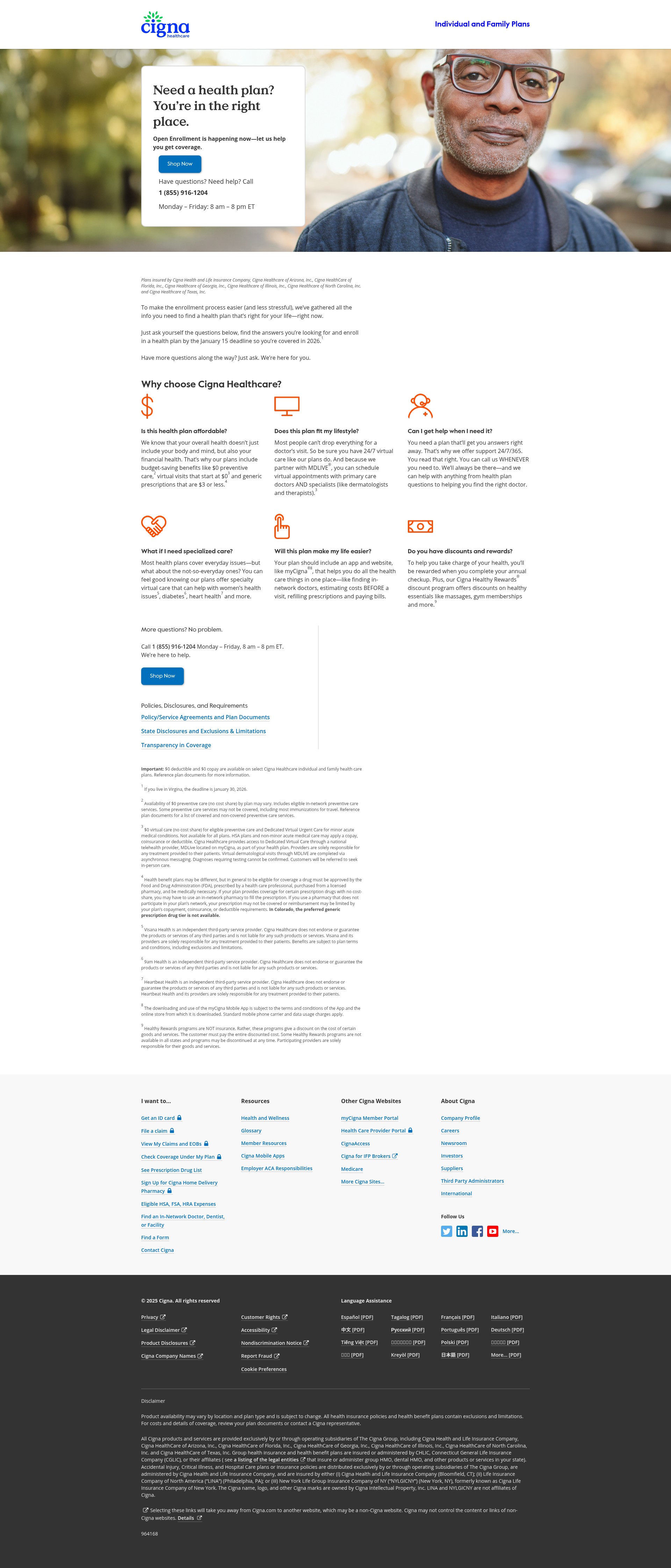 Landing Page