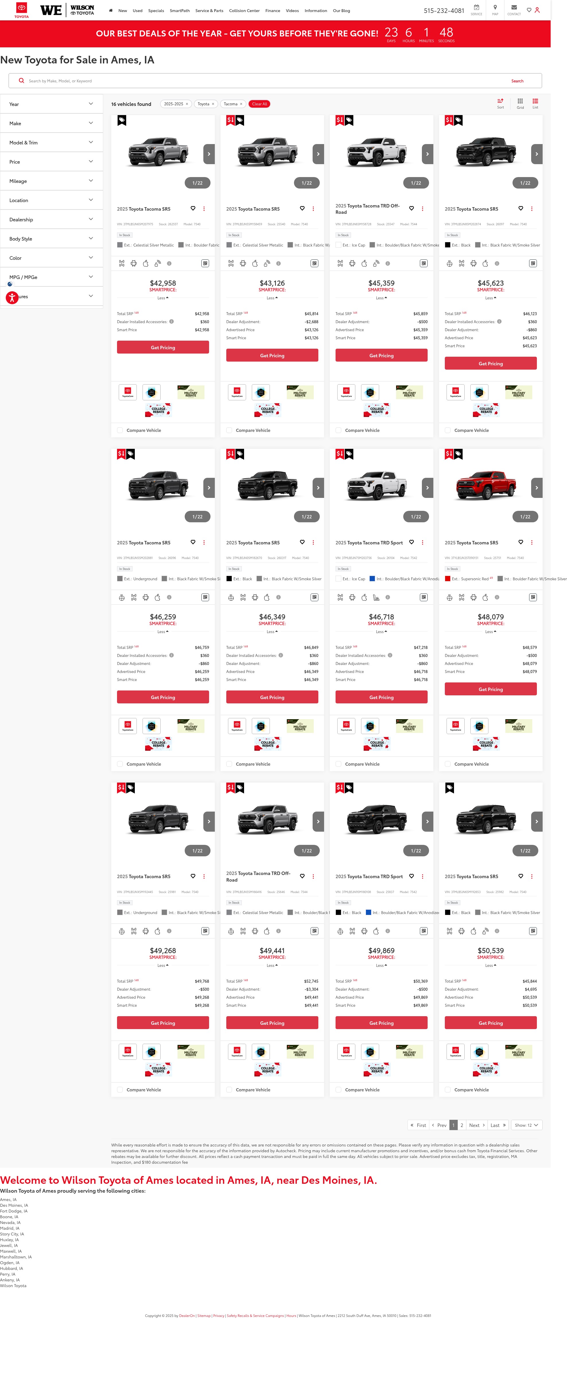 Landing Page