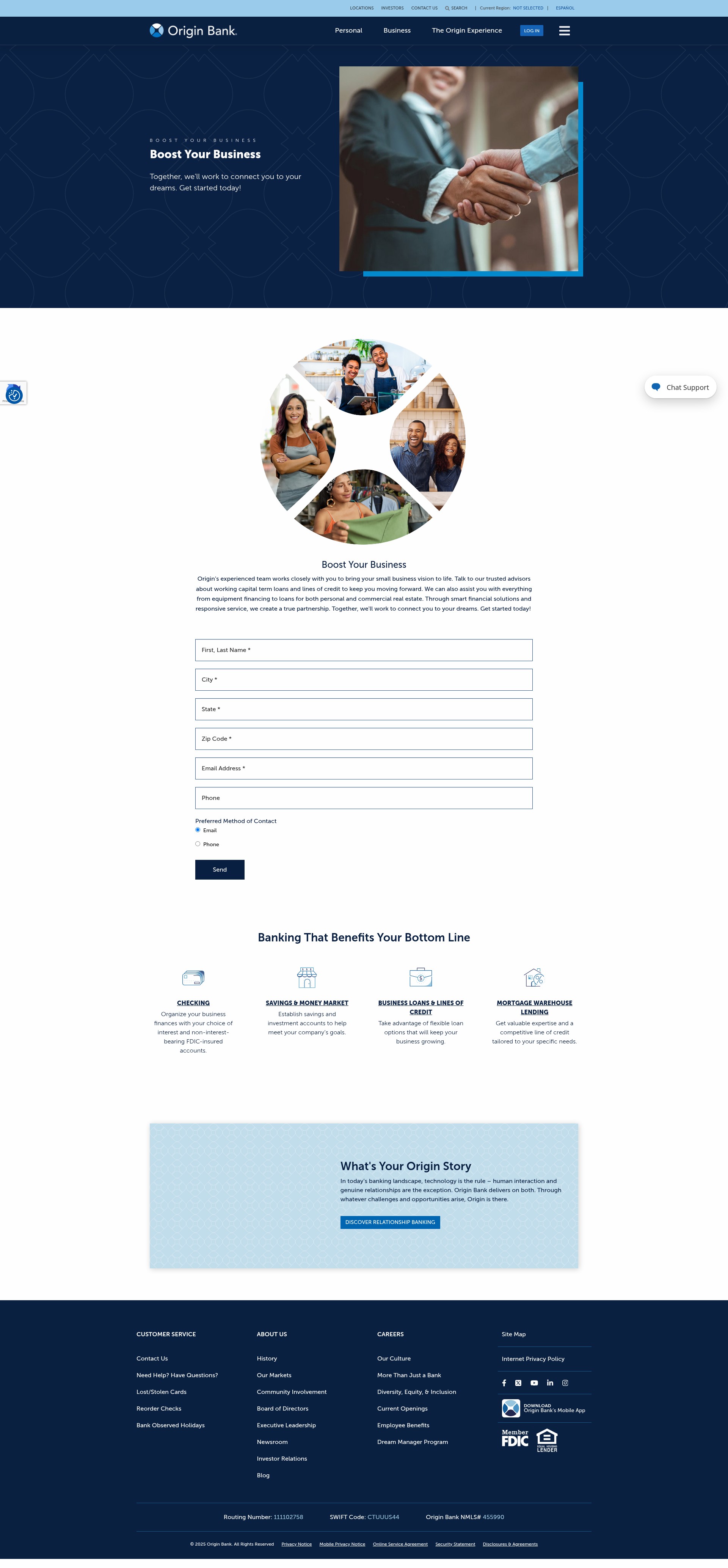 Landing Page