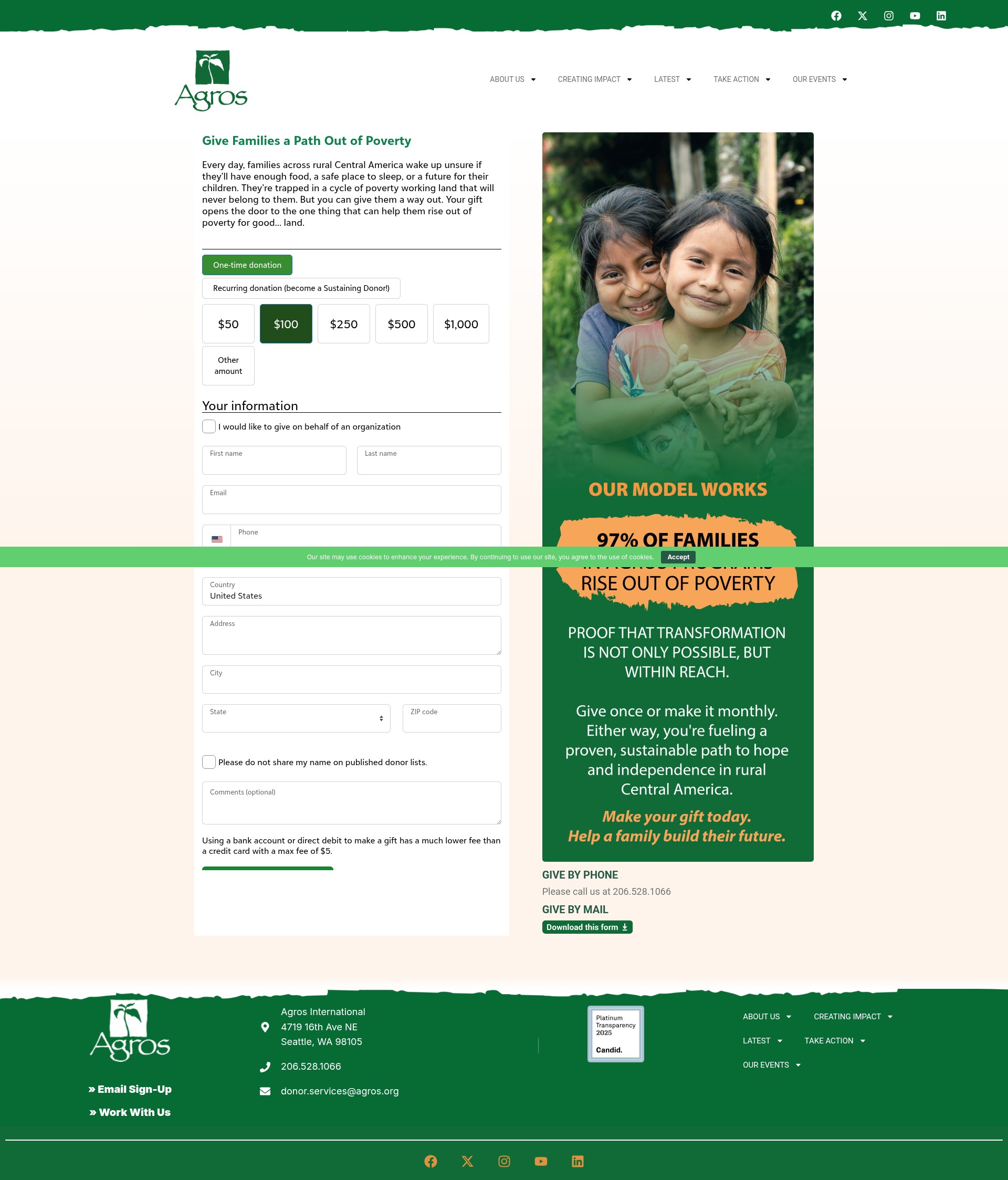 Landing Page