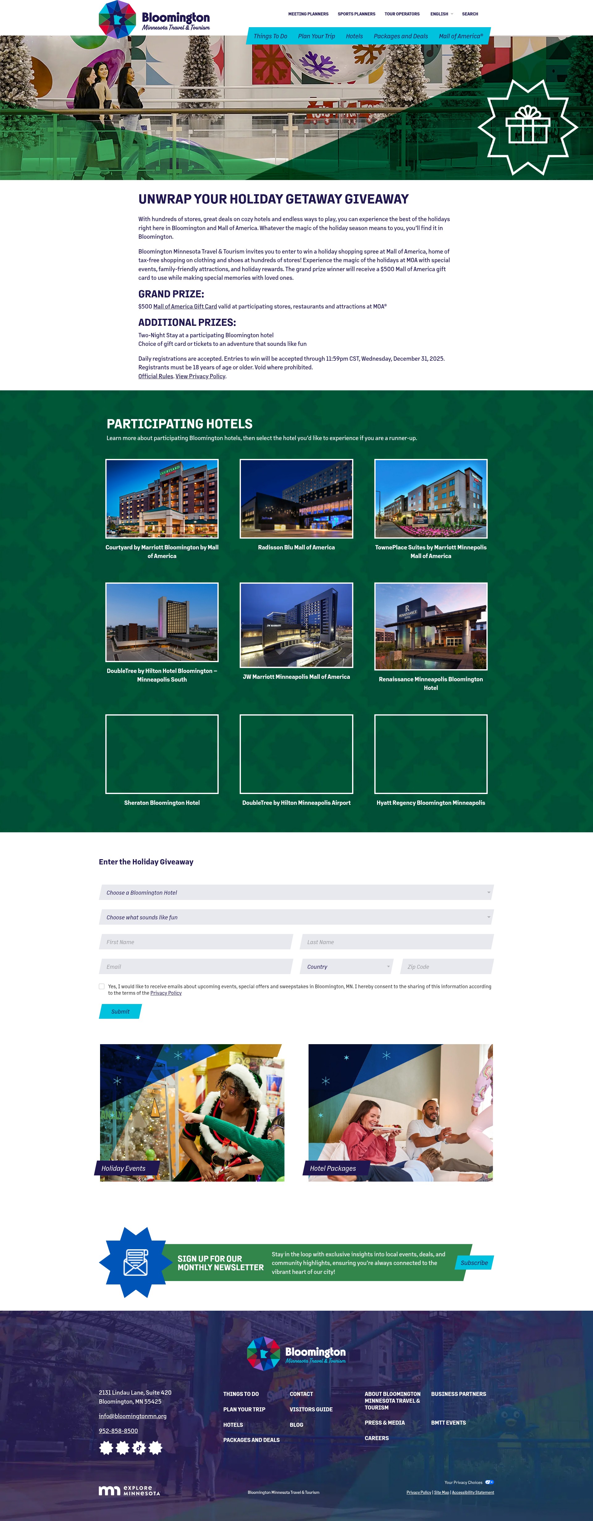 Landing Page