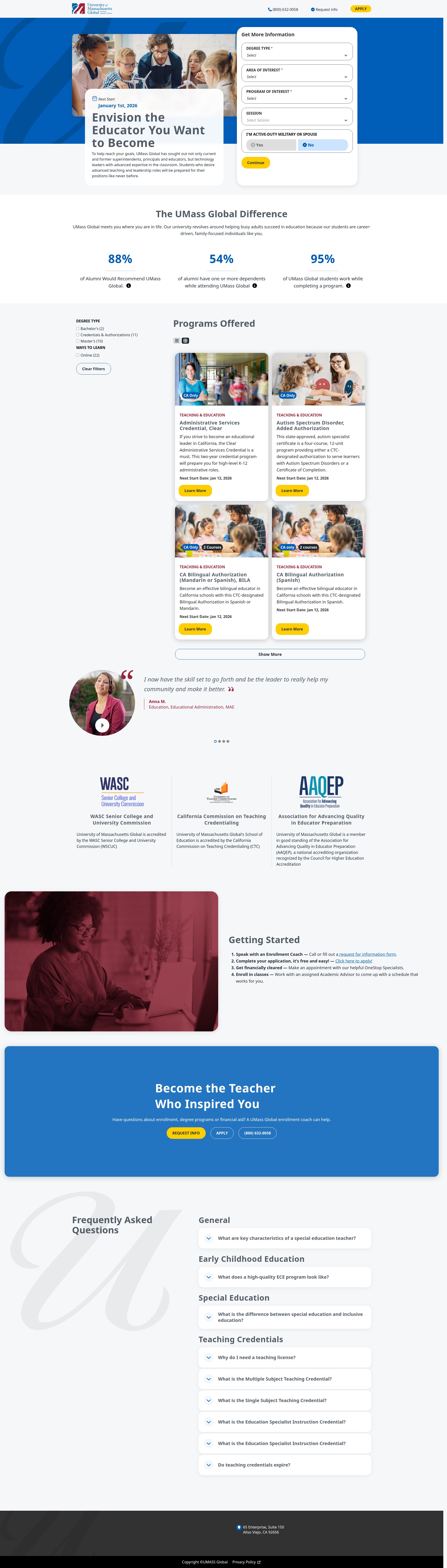 Landing Page