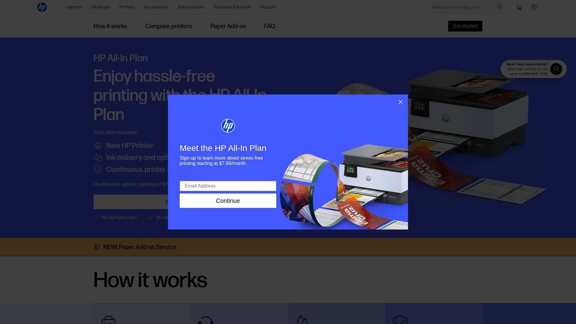 Landing Page