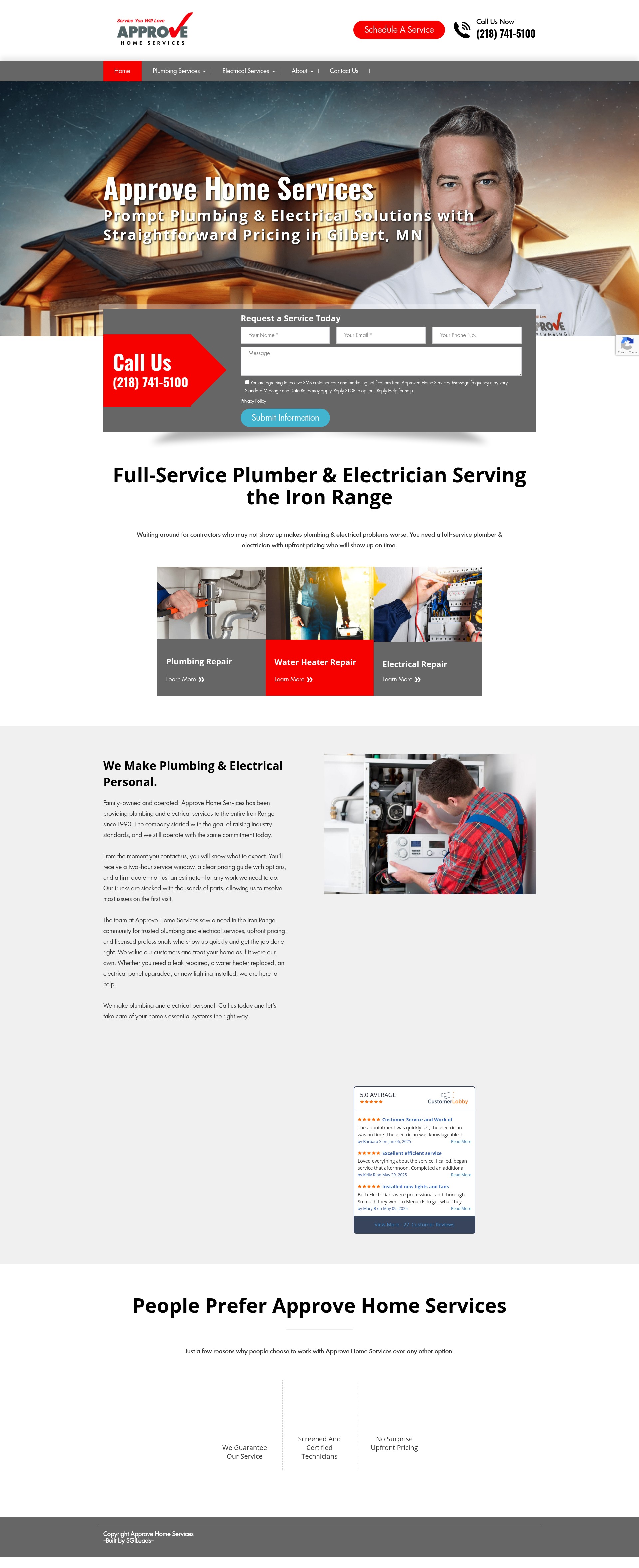 Landing Page