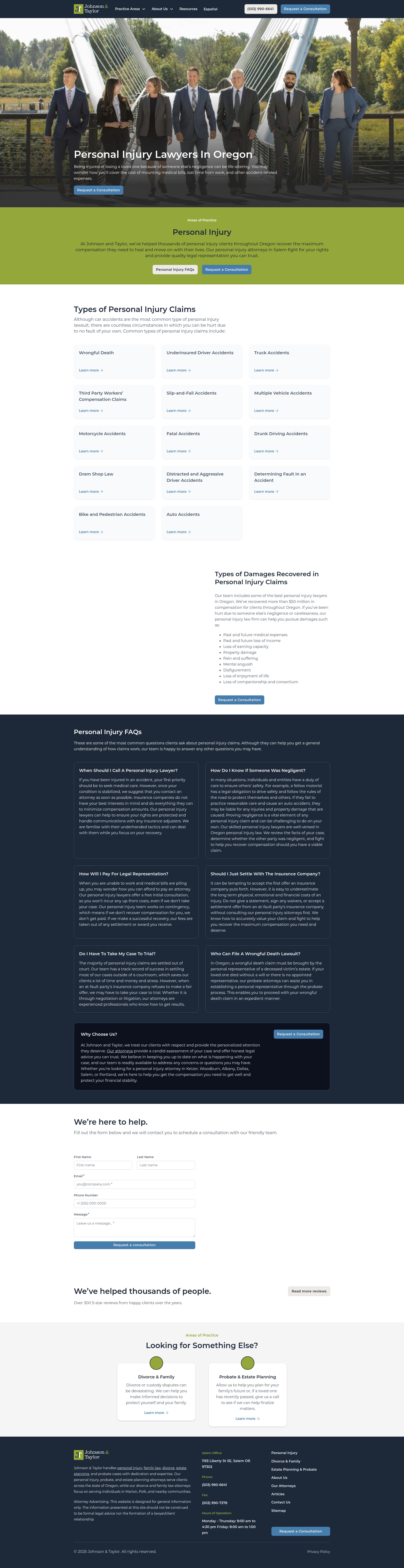 Landing Page