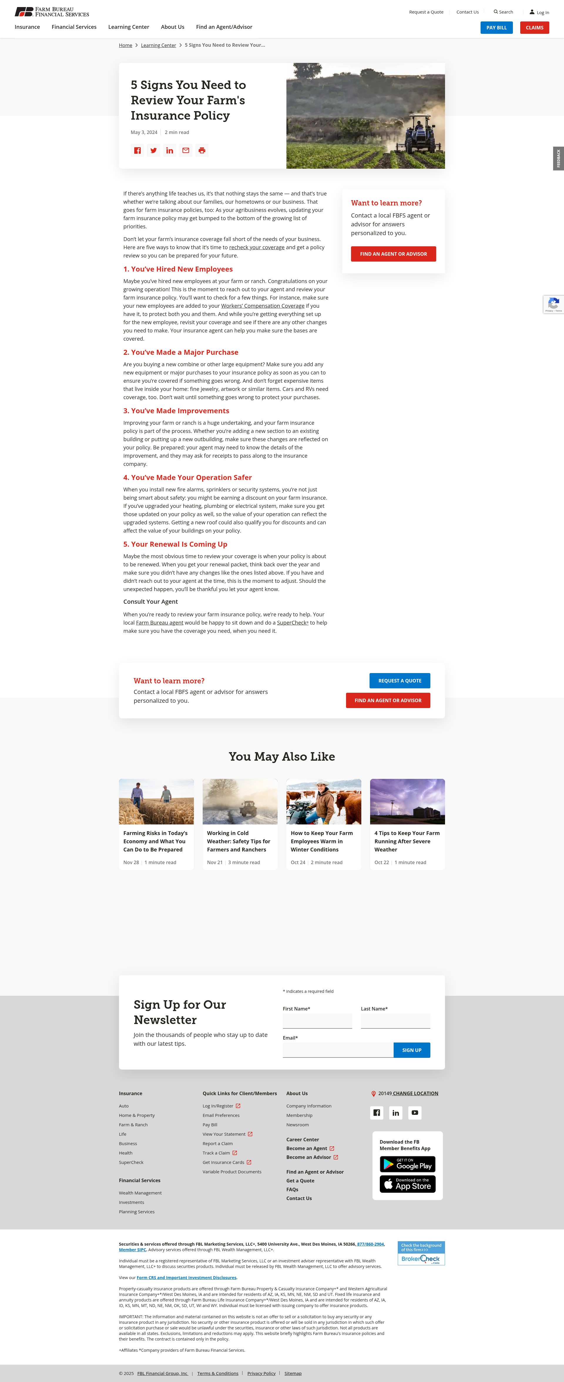 Landing Page