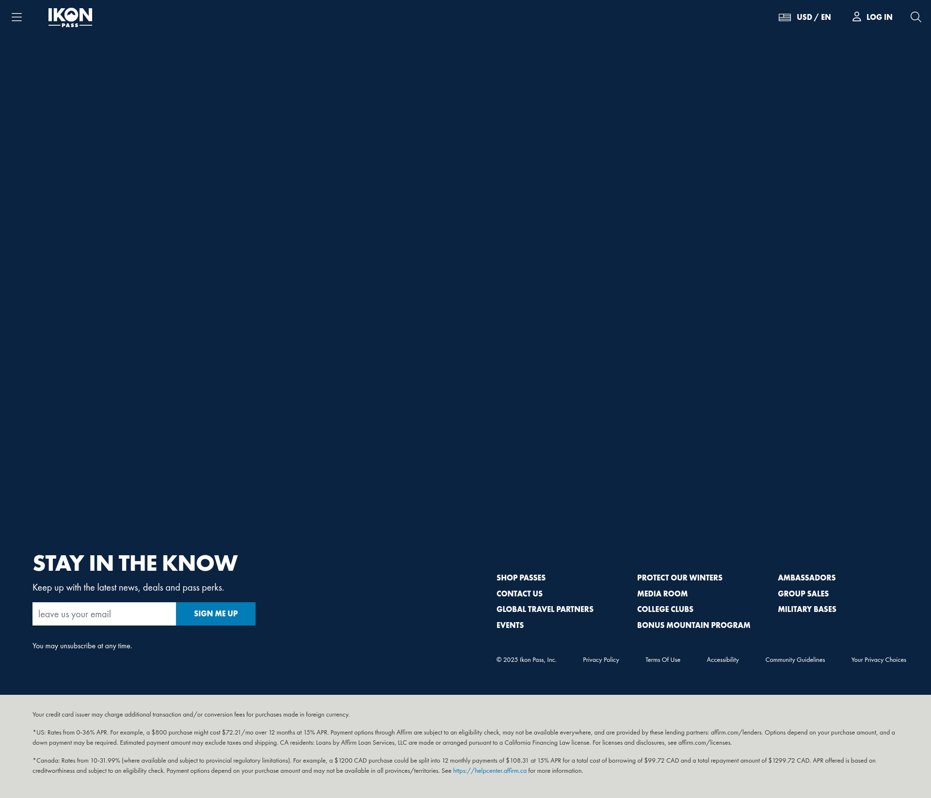 Landing Page