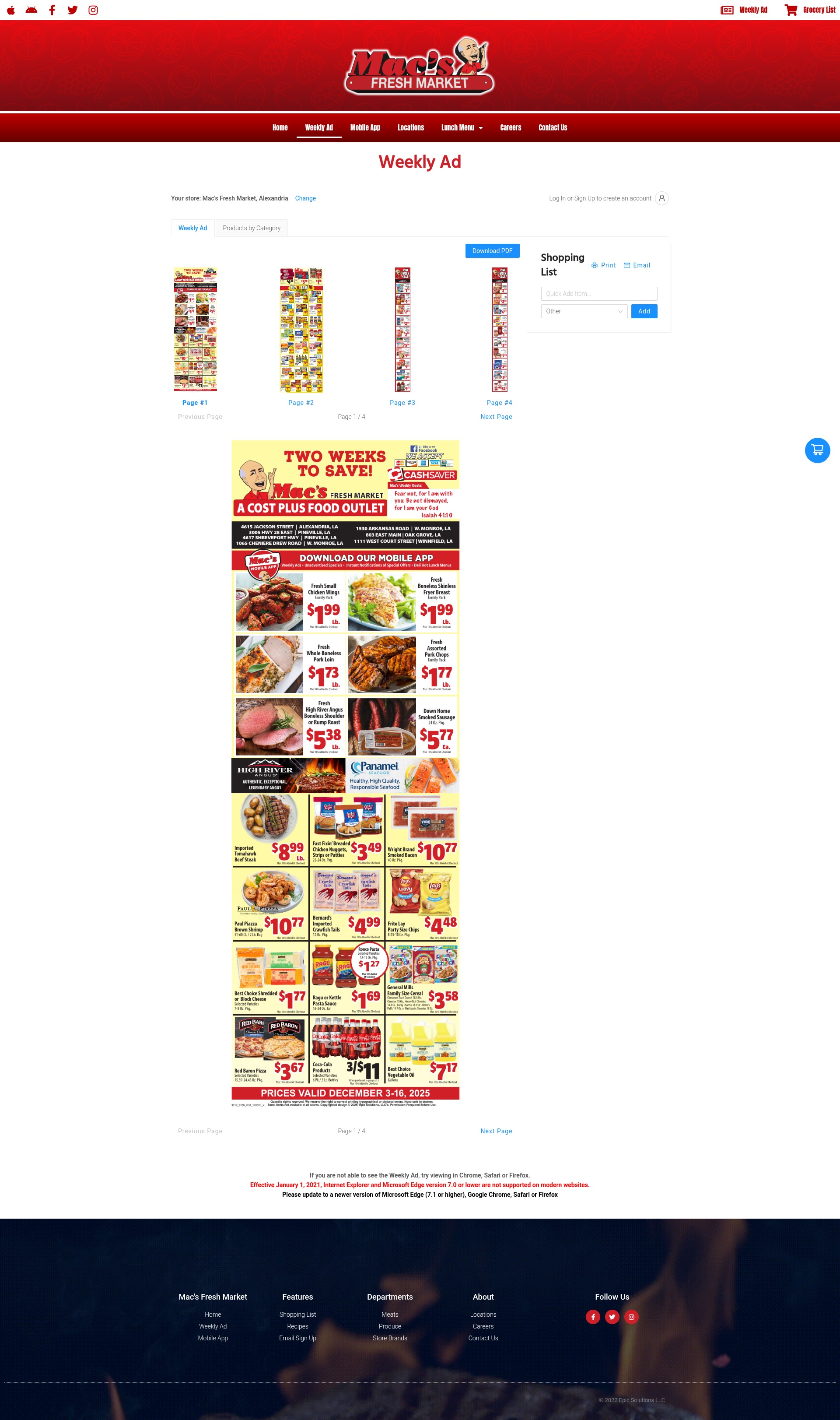 Landing Page