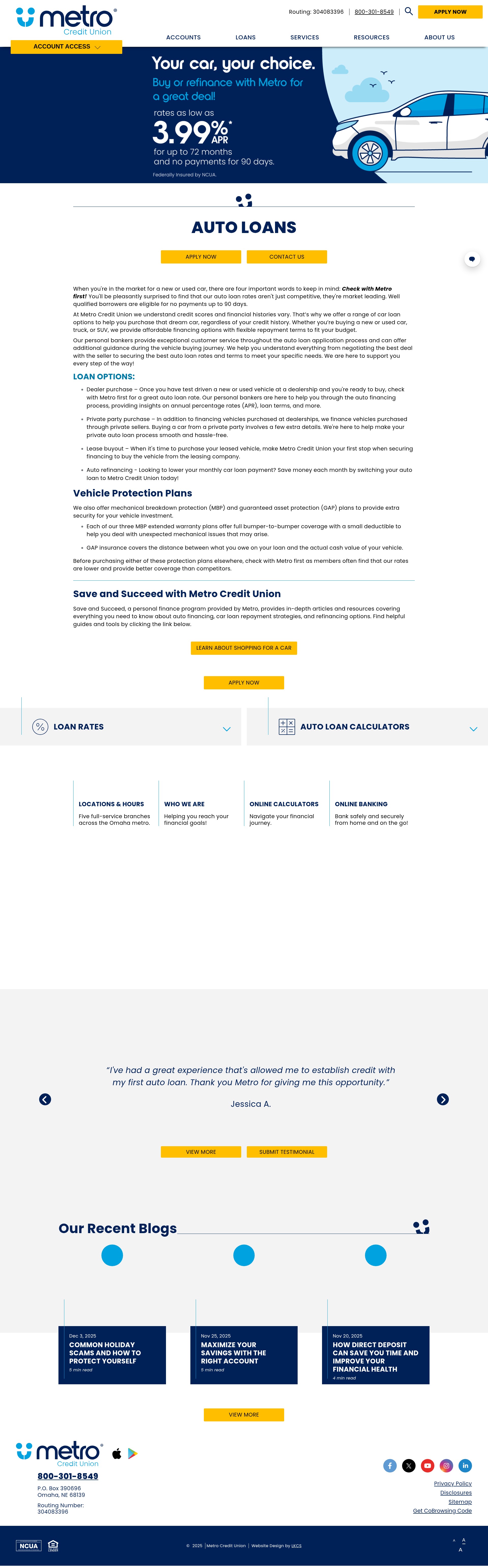 Landing Page