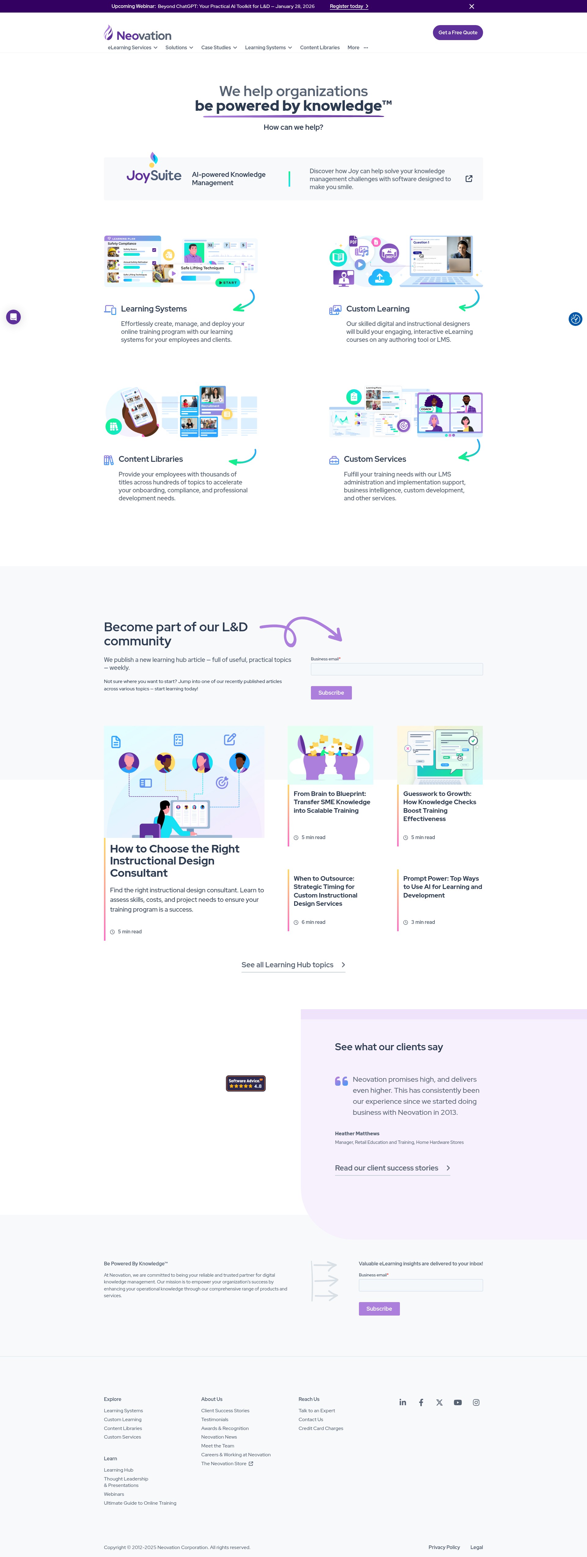 Landing Page