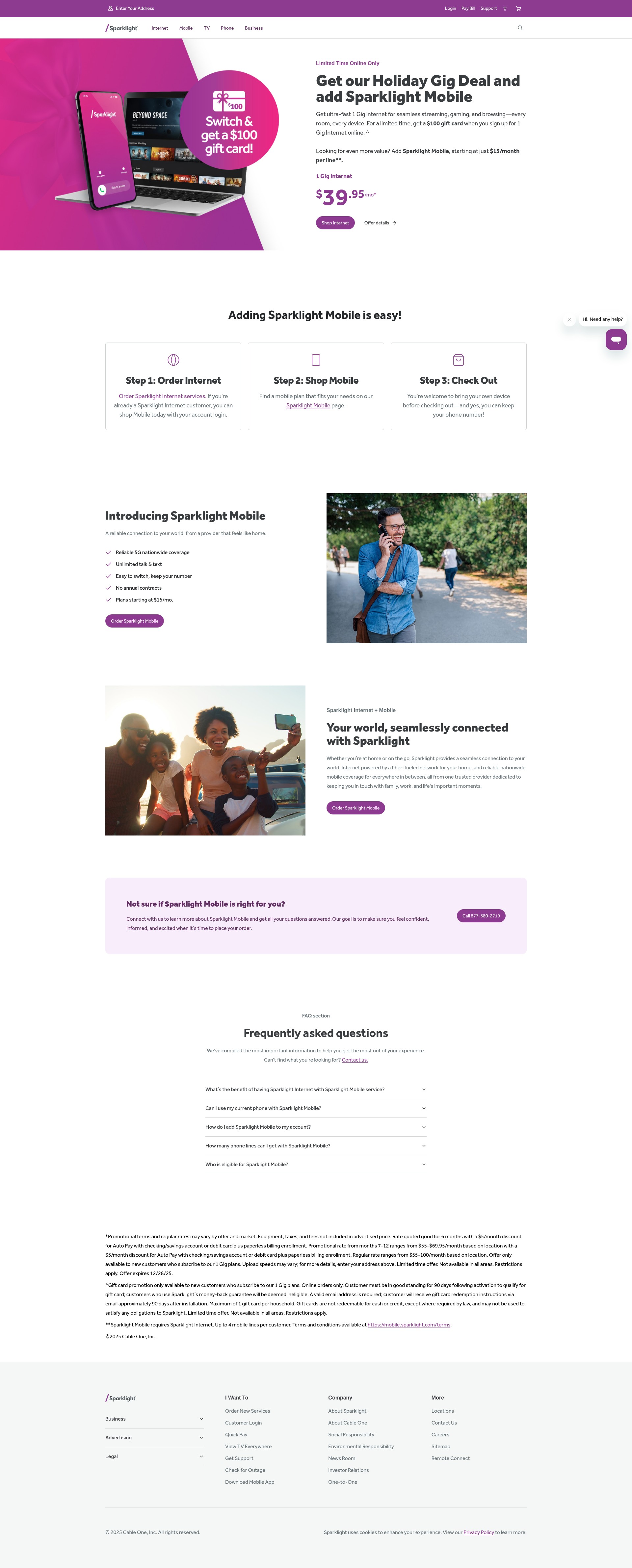 Landing Page