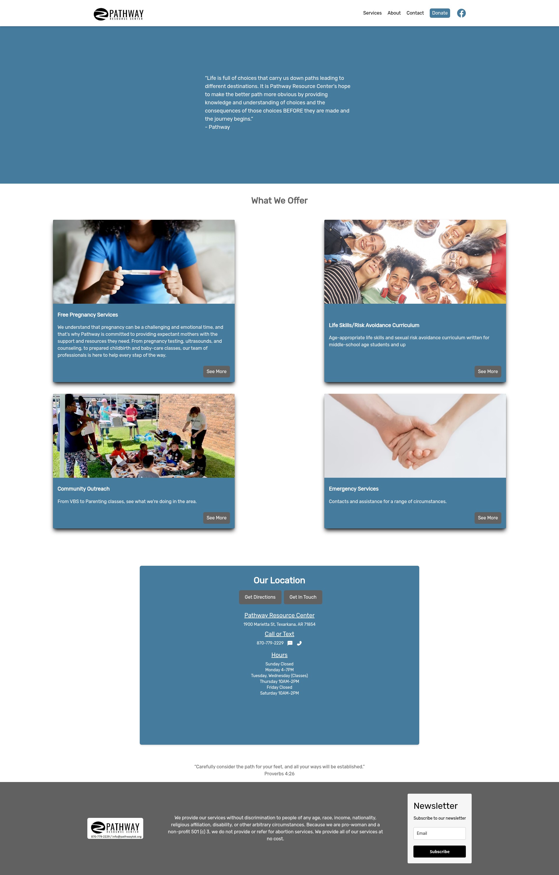 Landing Page