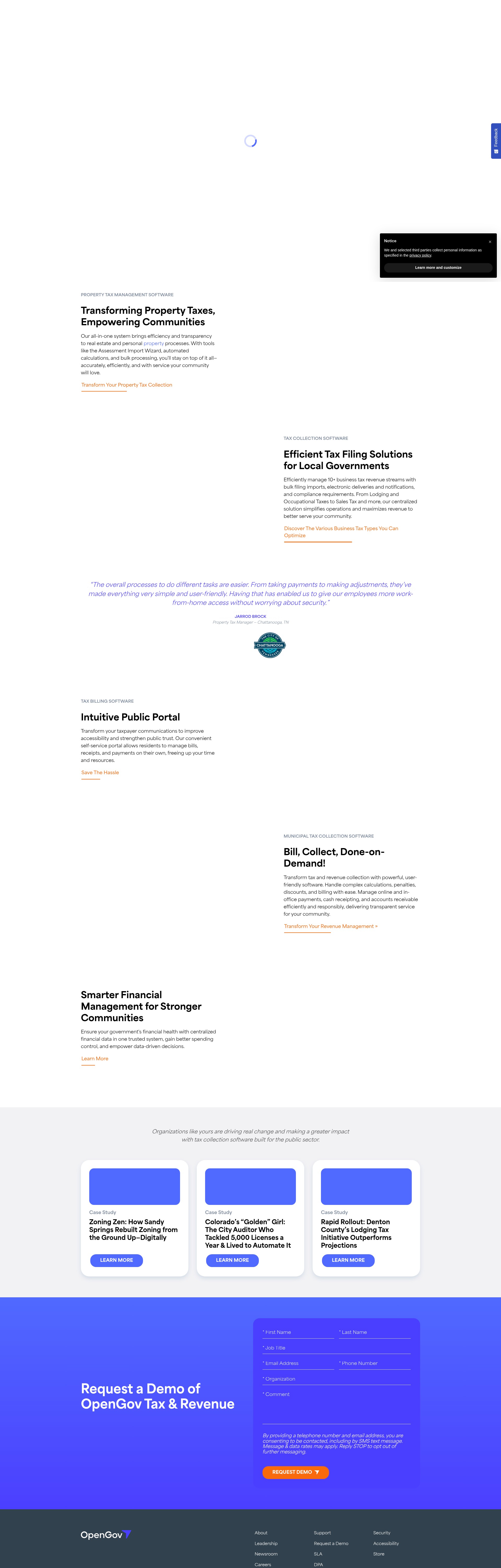 Landing Page