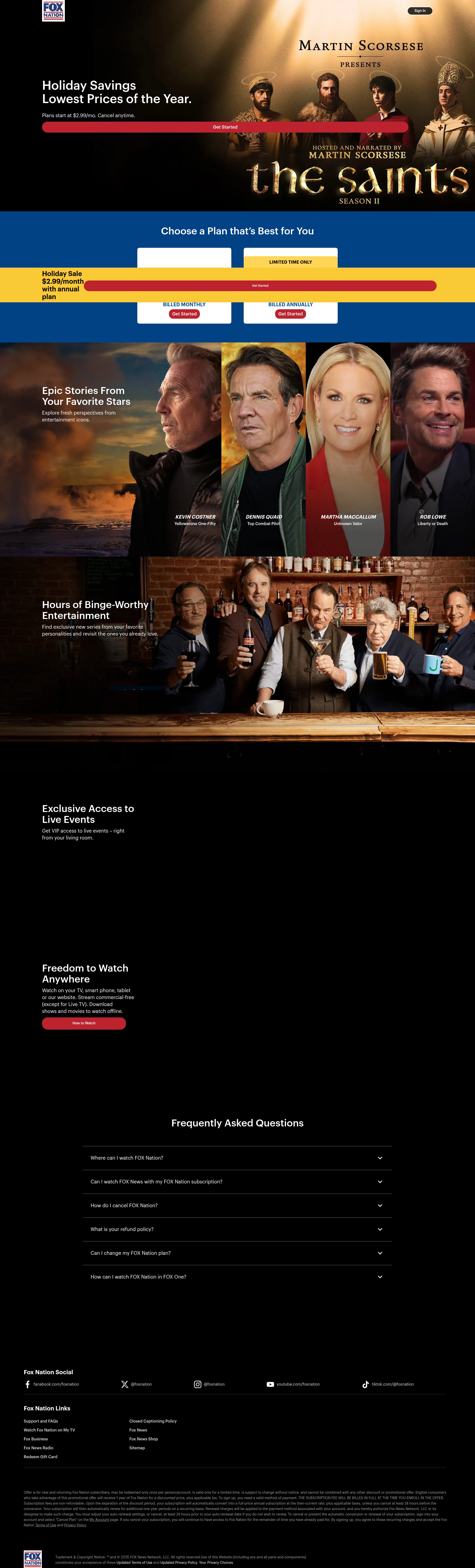 Landing Page