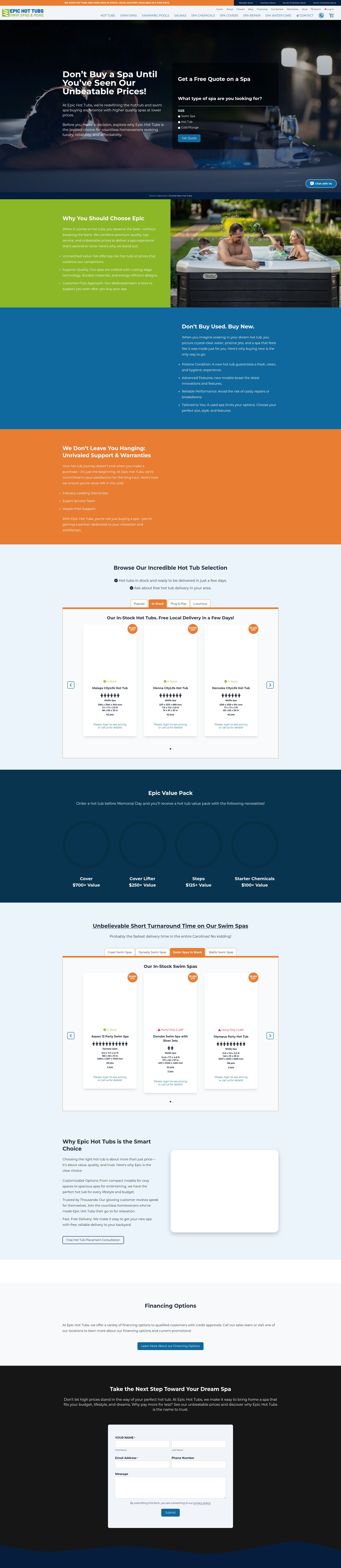 Landing Page