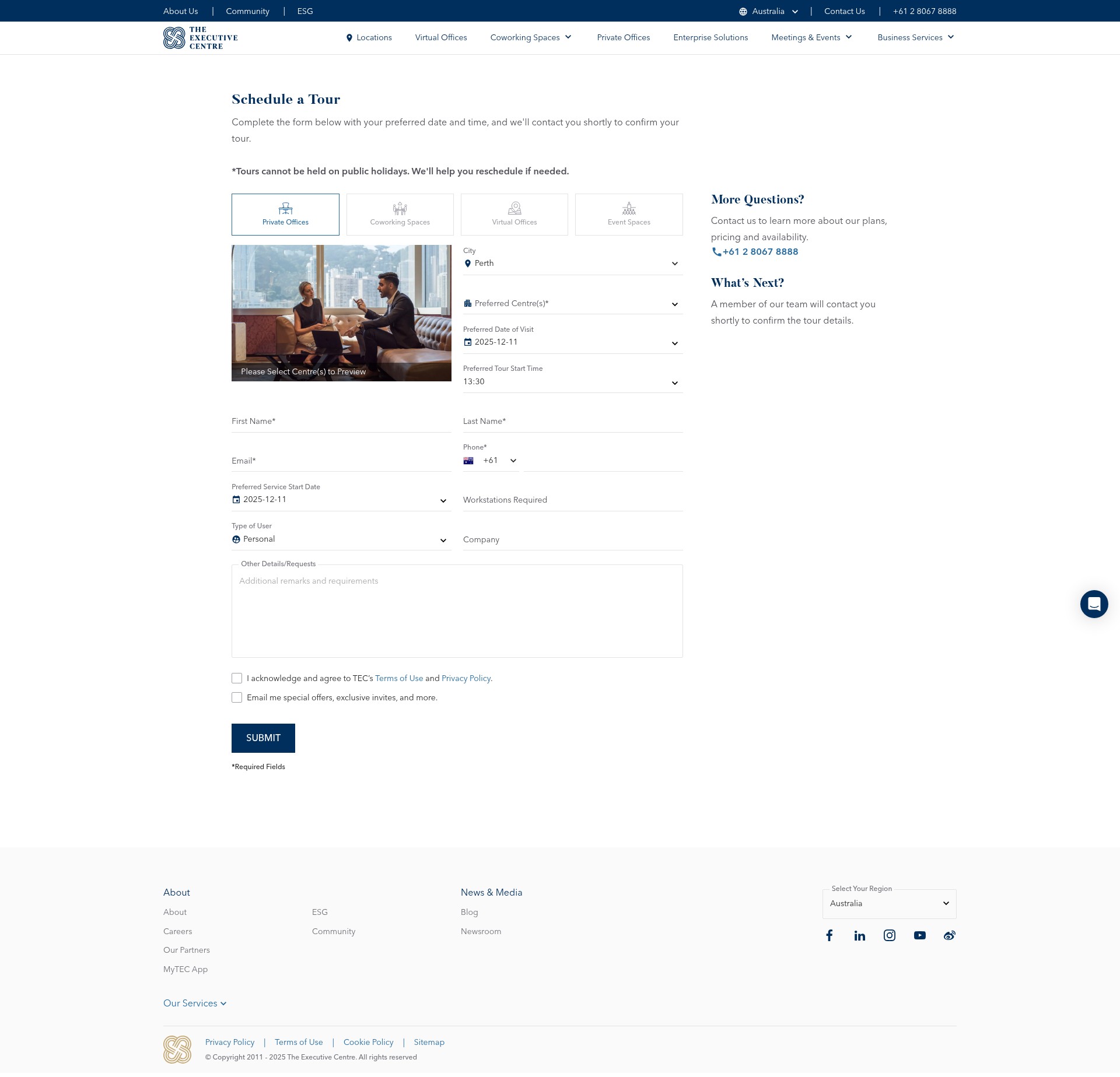 Landing Page