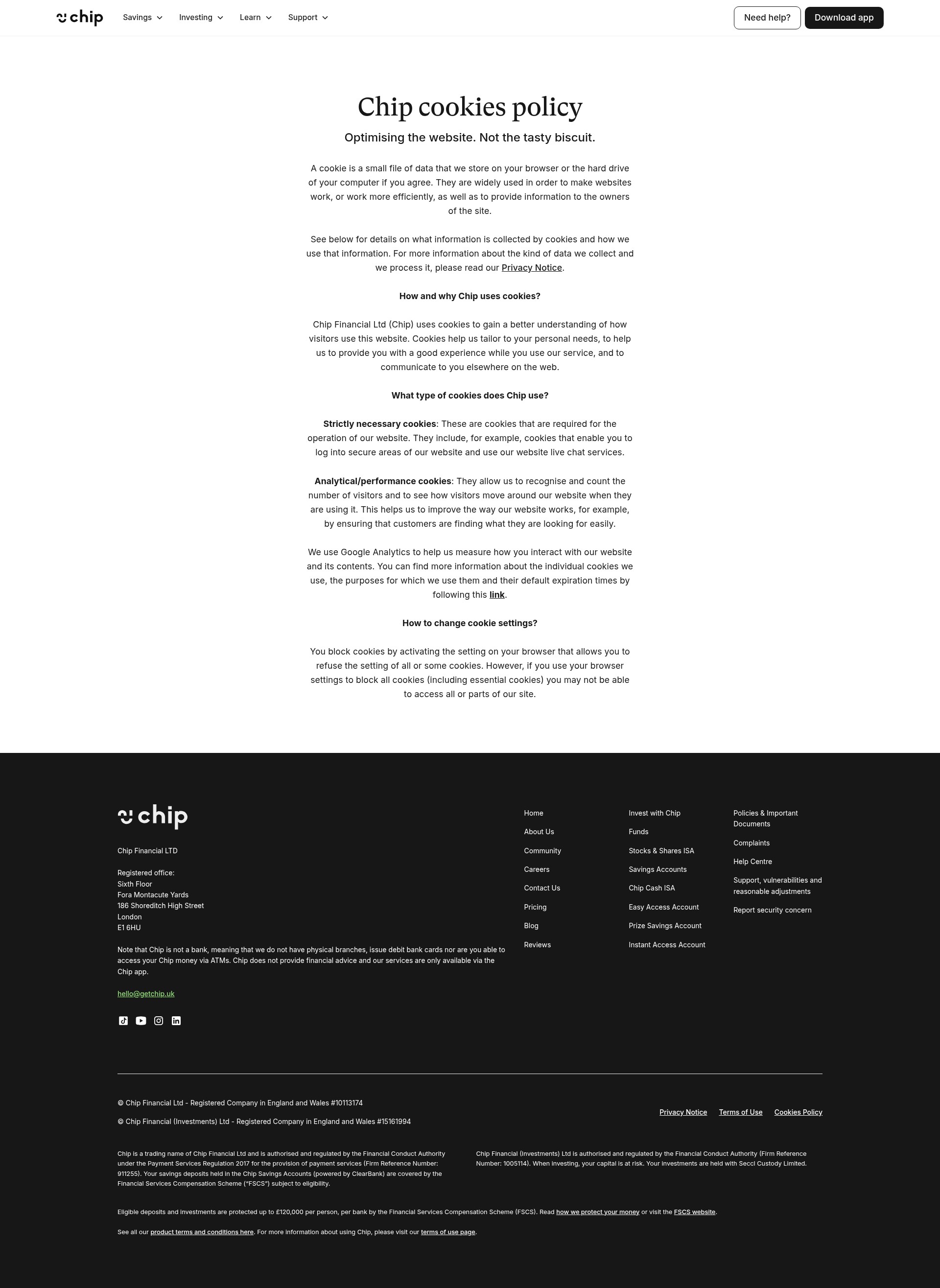 Landing Page
