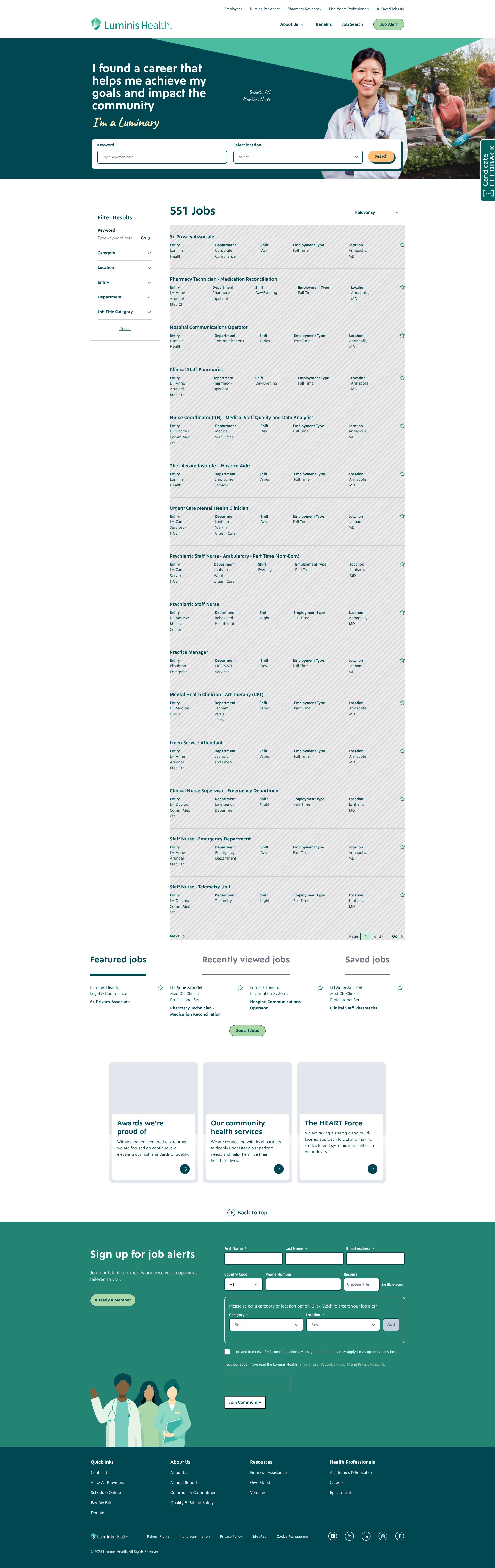 Landing Page