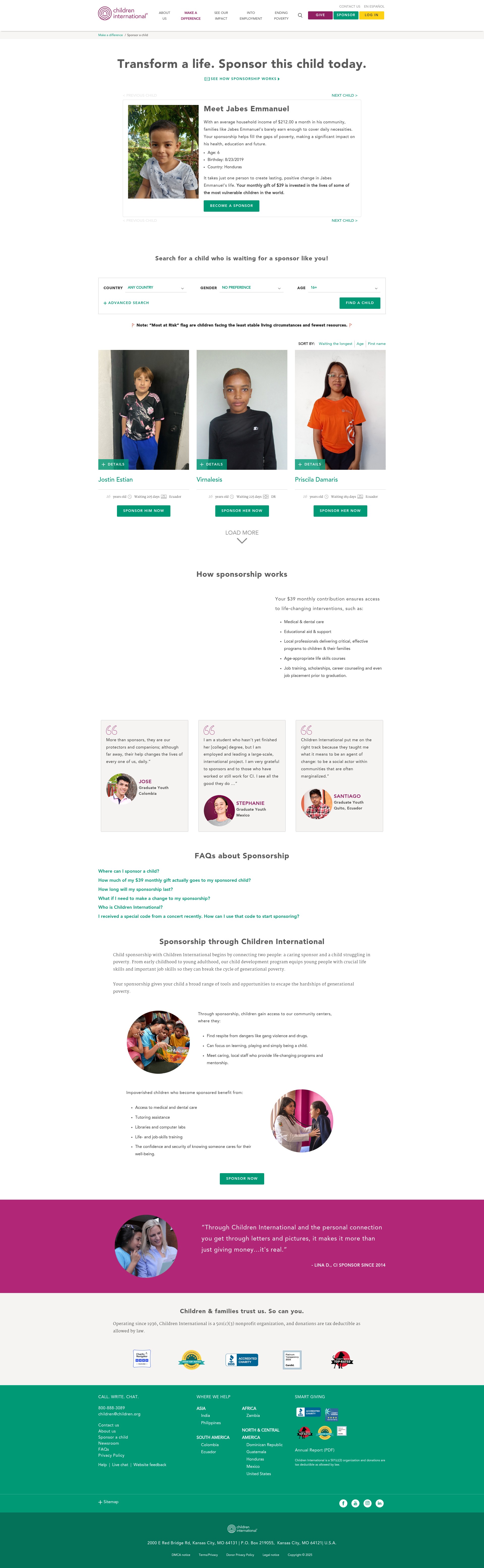 Landing Page