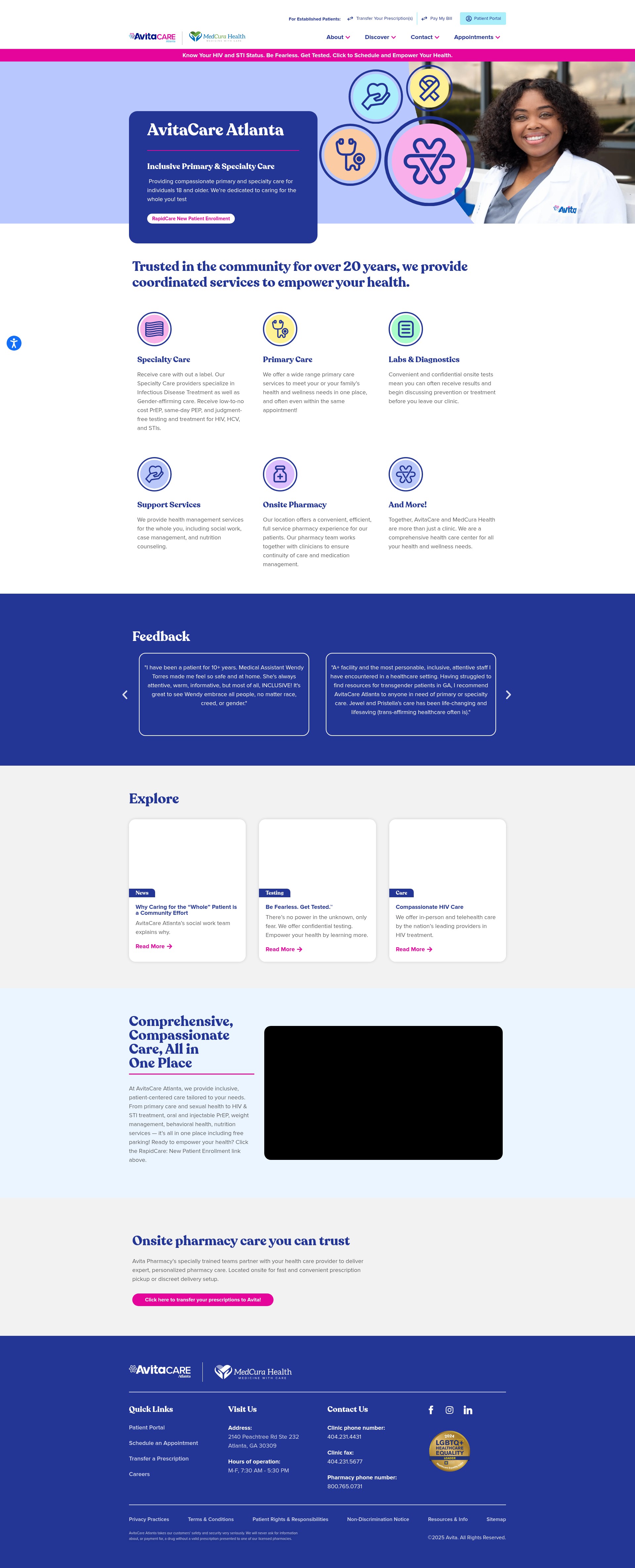 Landing Page