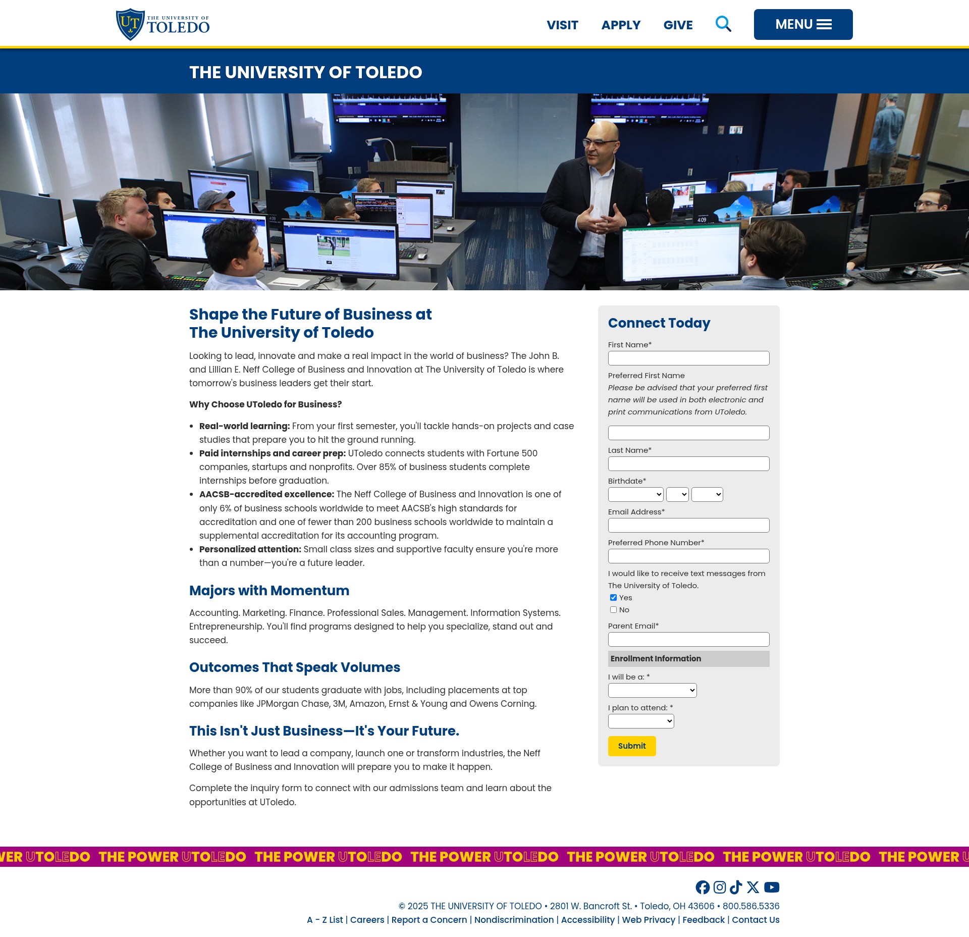 Landing Page