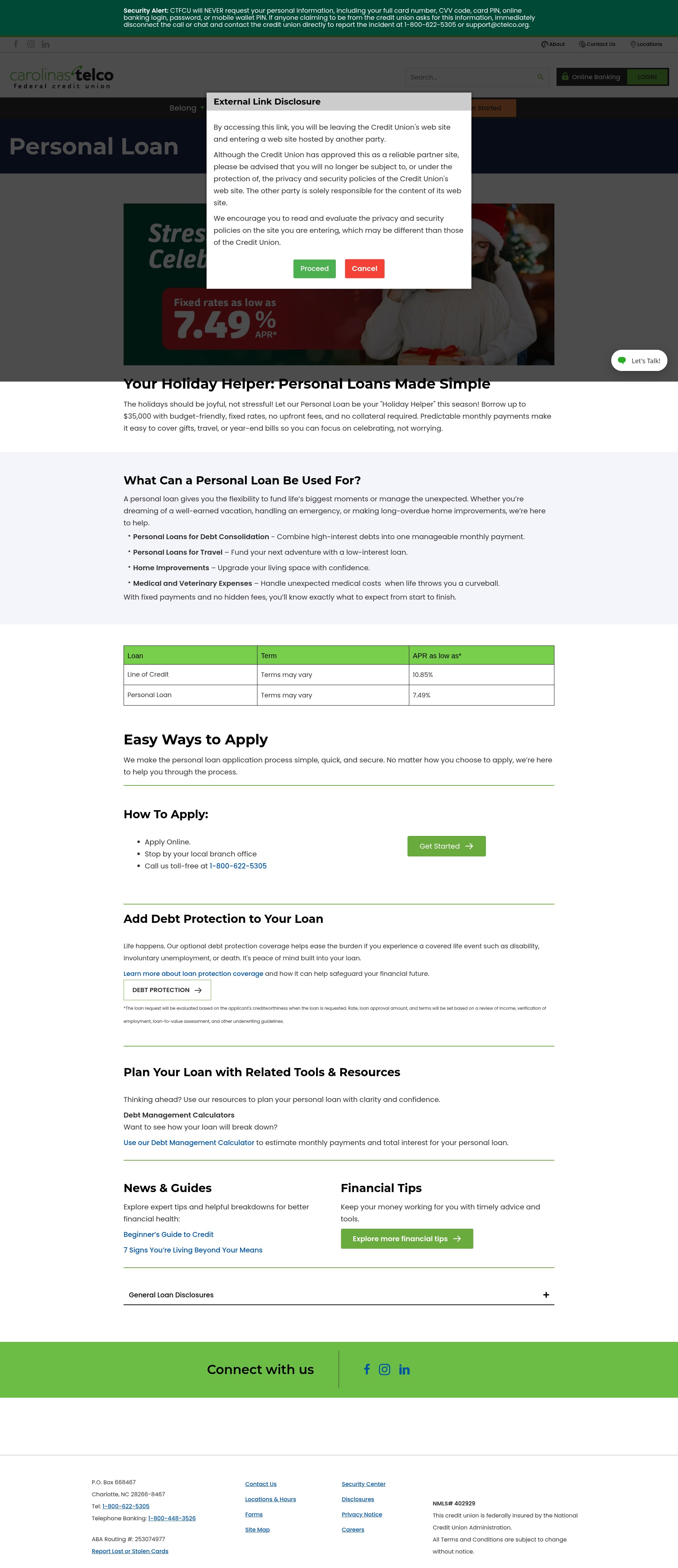 Landing Page