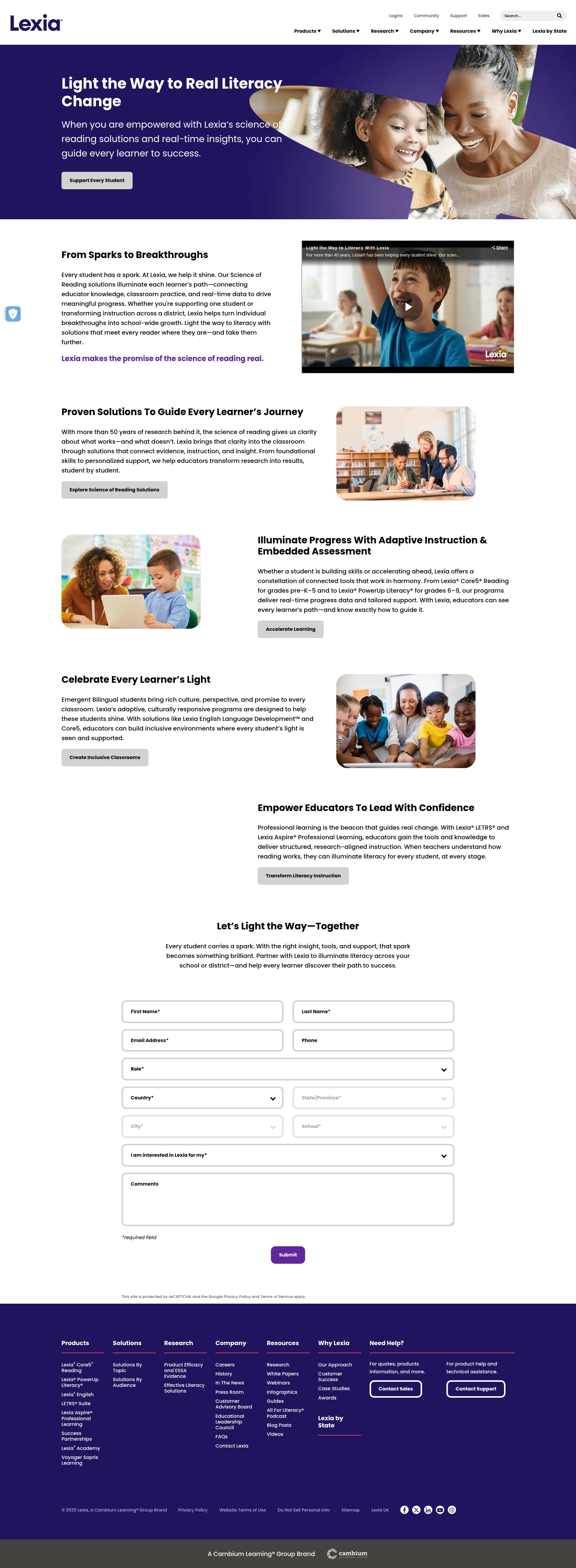 Landing Page