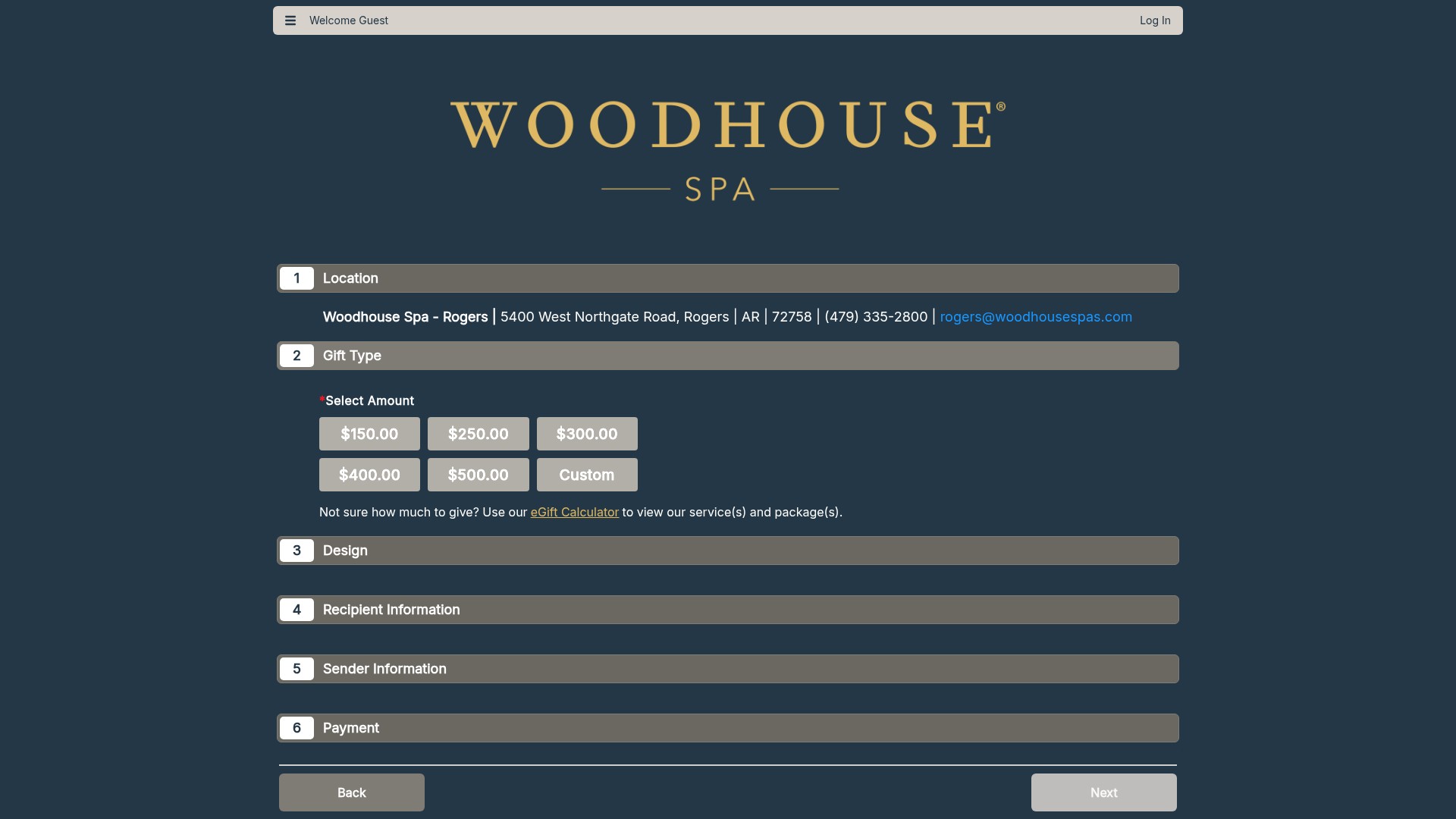 Landing Page