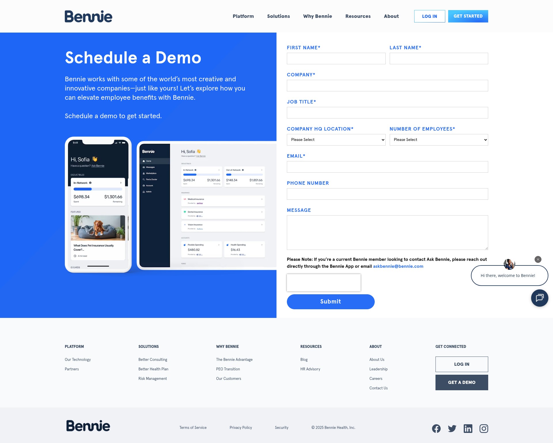 Landing Page