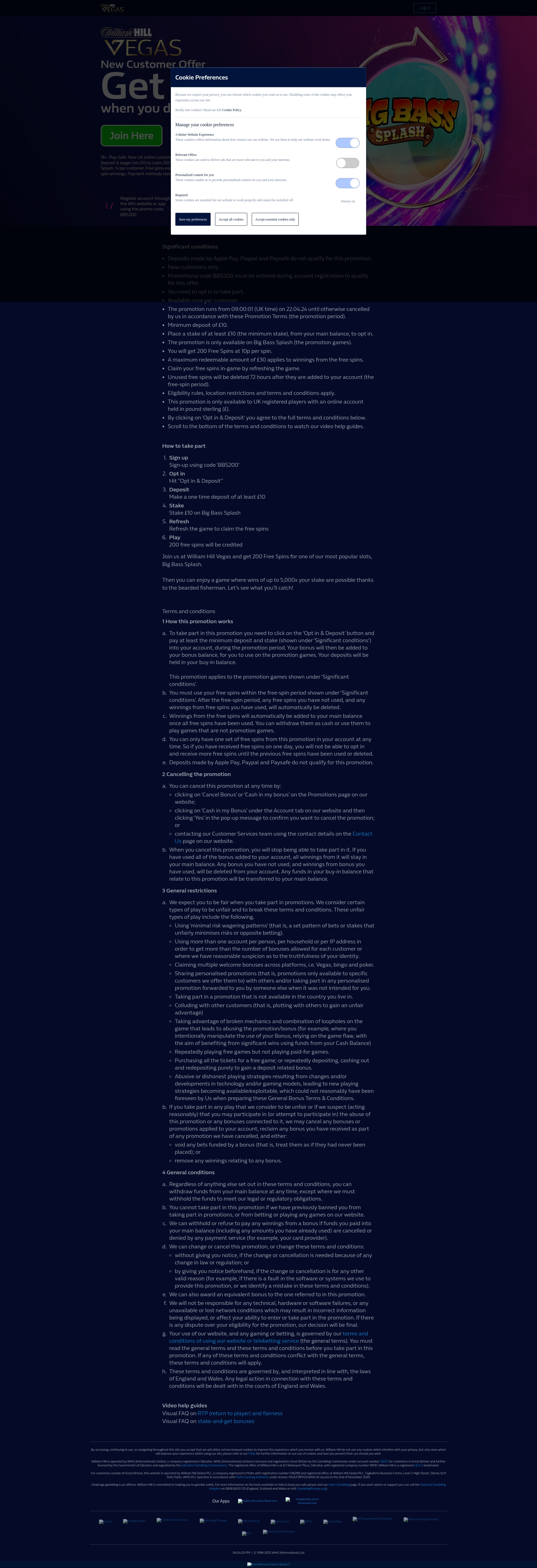 Landing Page