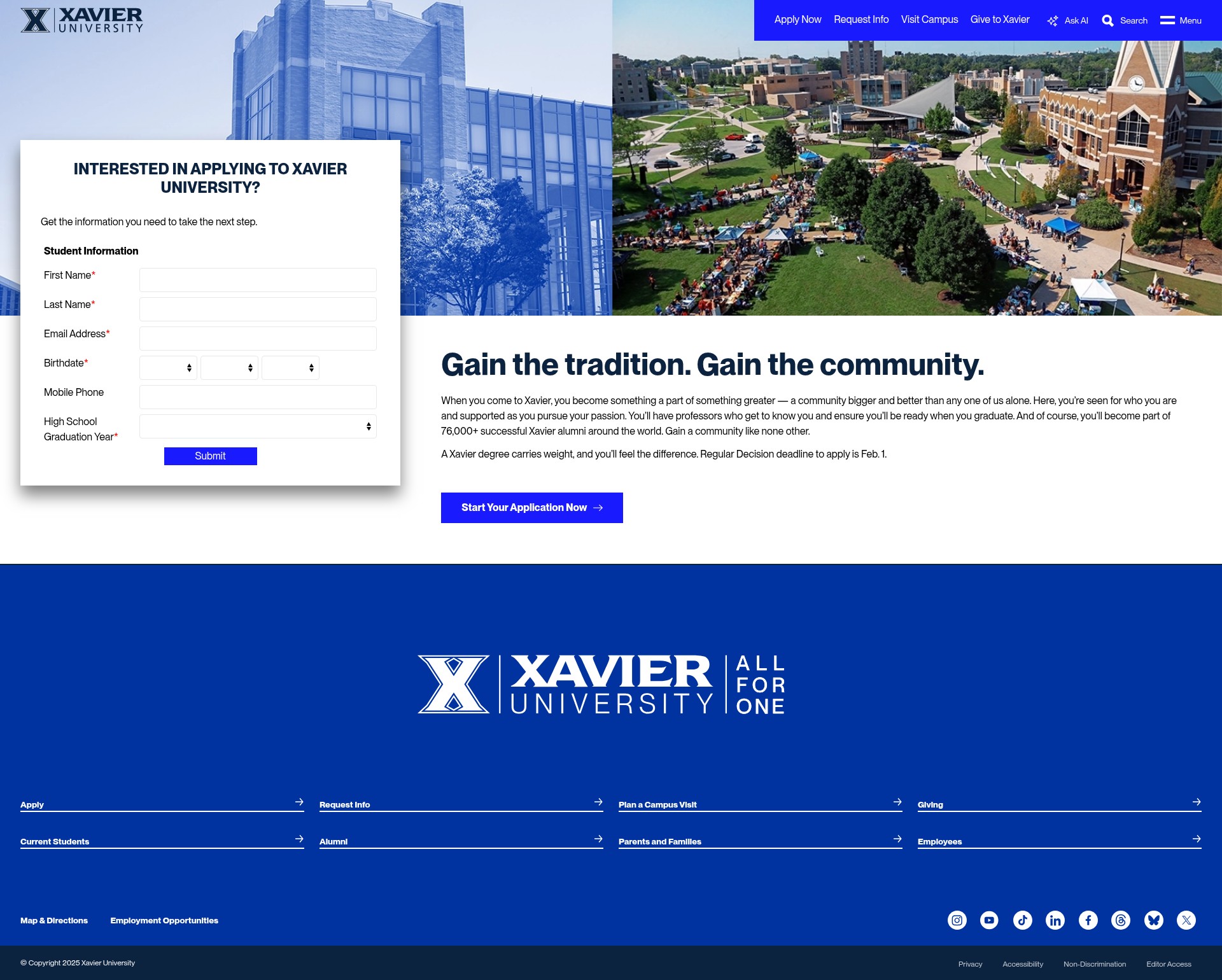 Landing Page