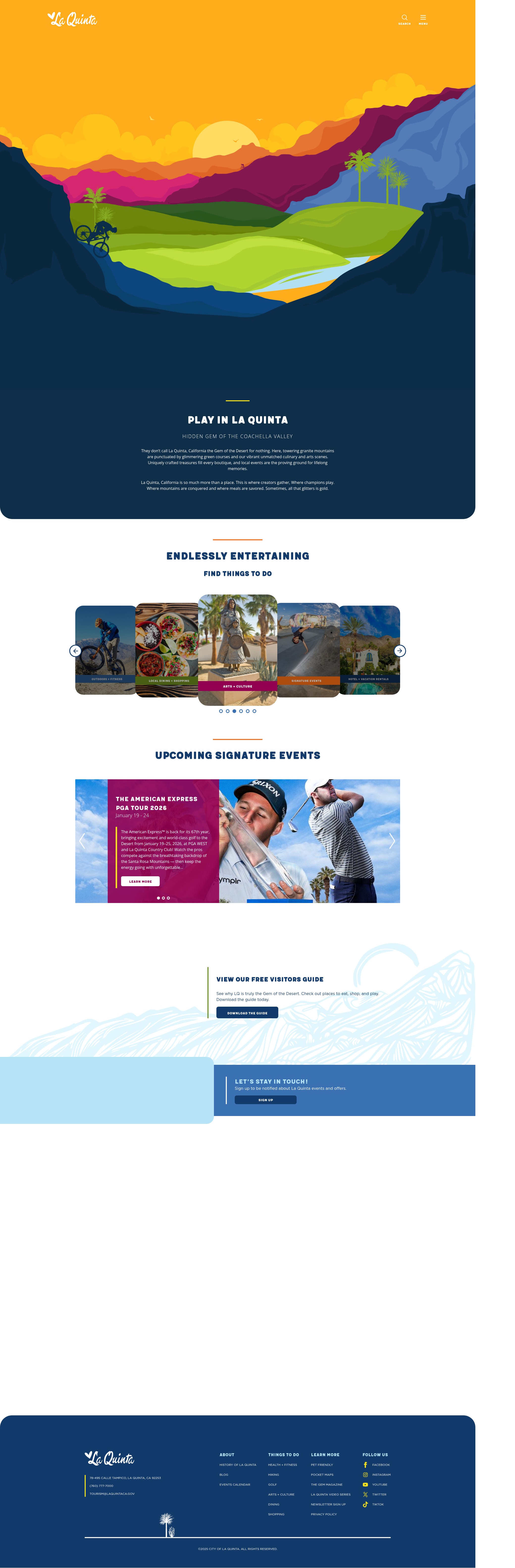 Landing Page