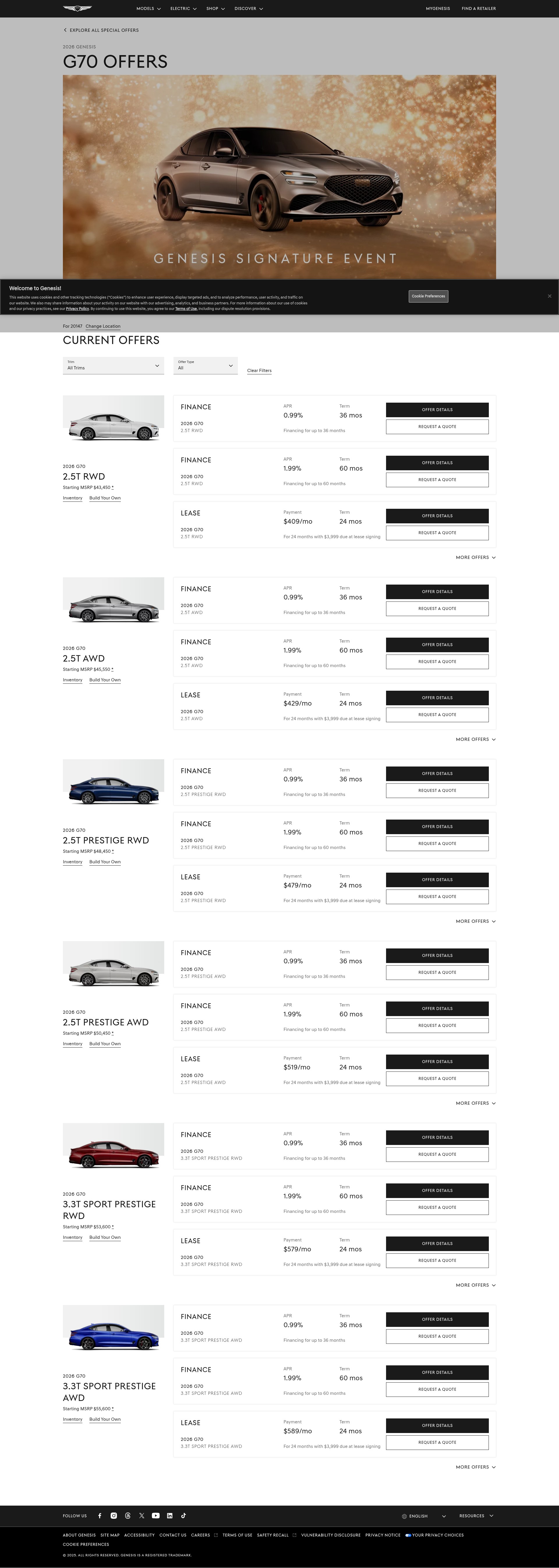 Landing Page