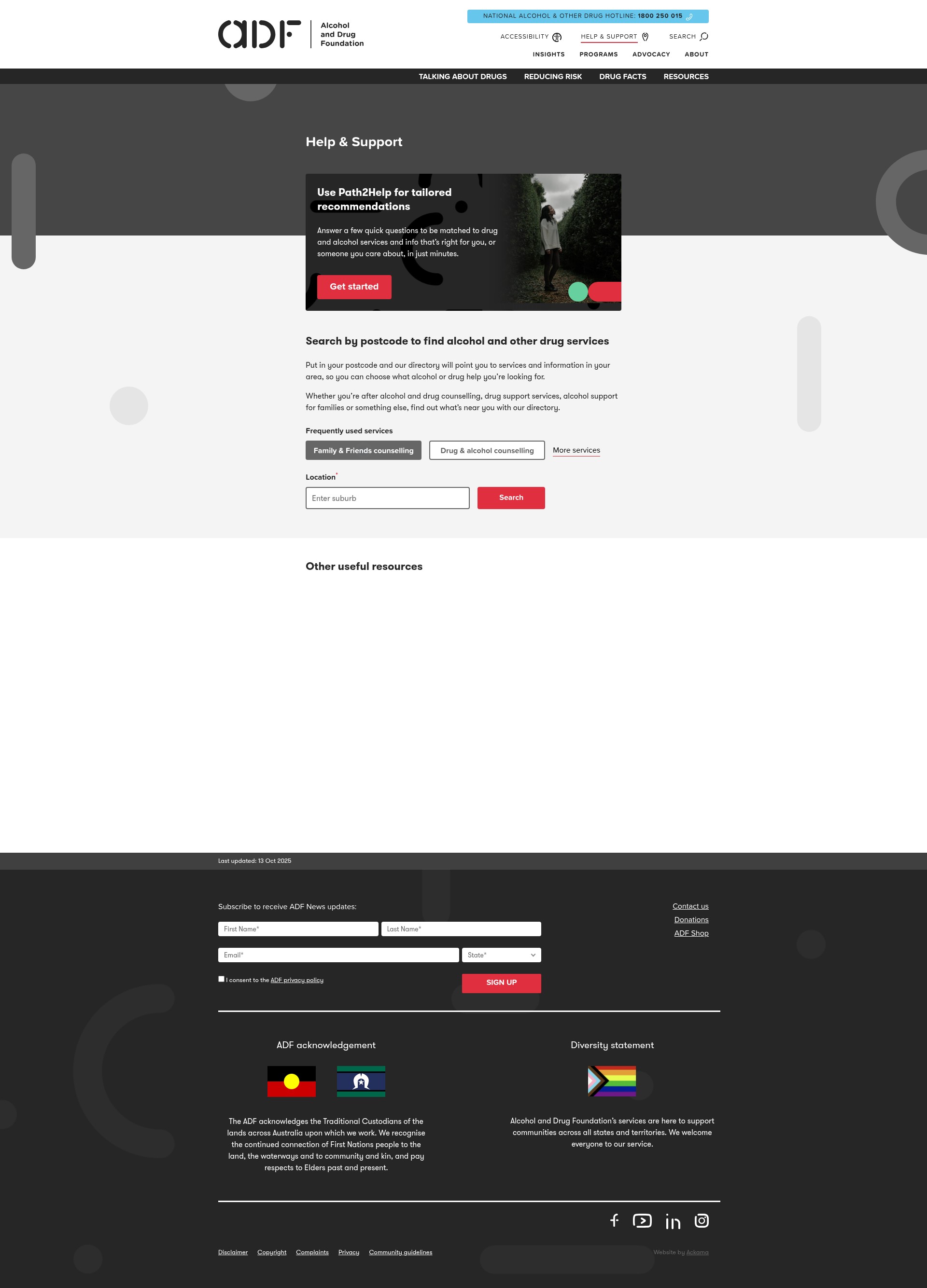 Landing Page