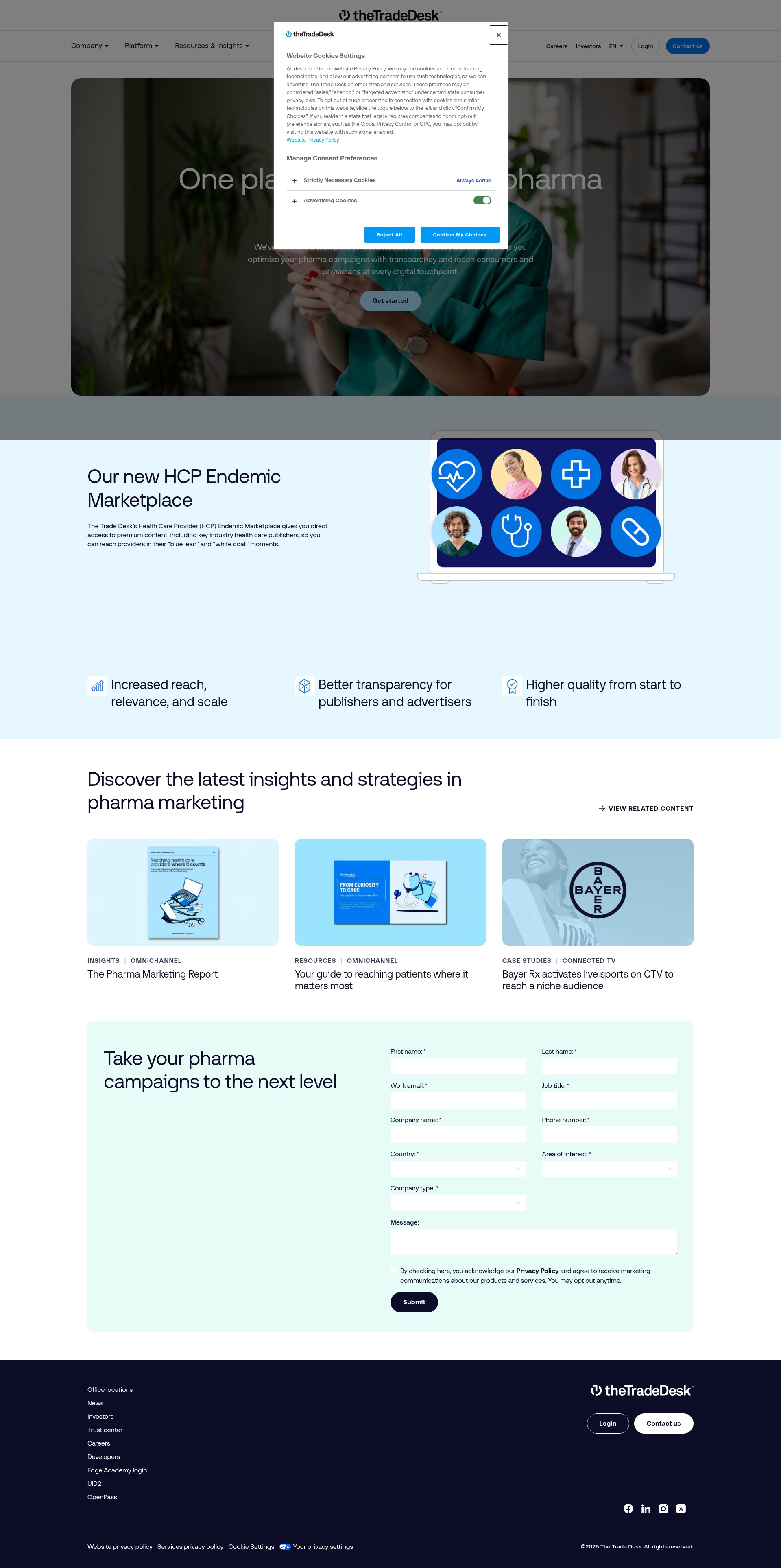 Landing Page