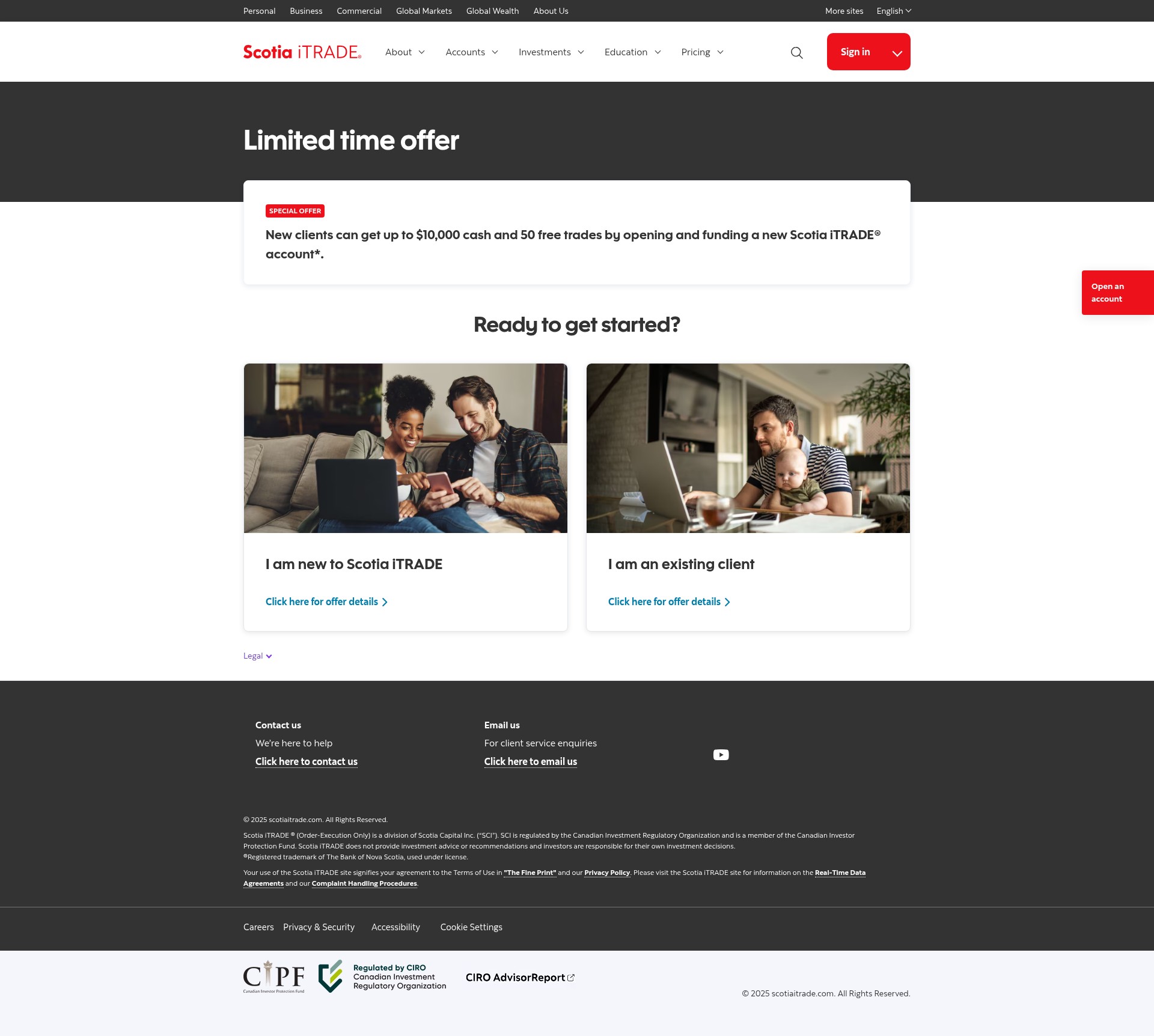Landing Page