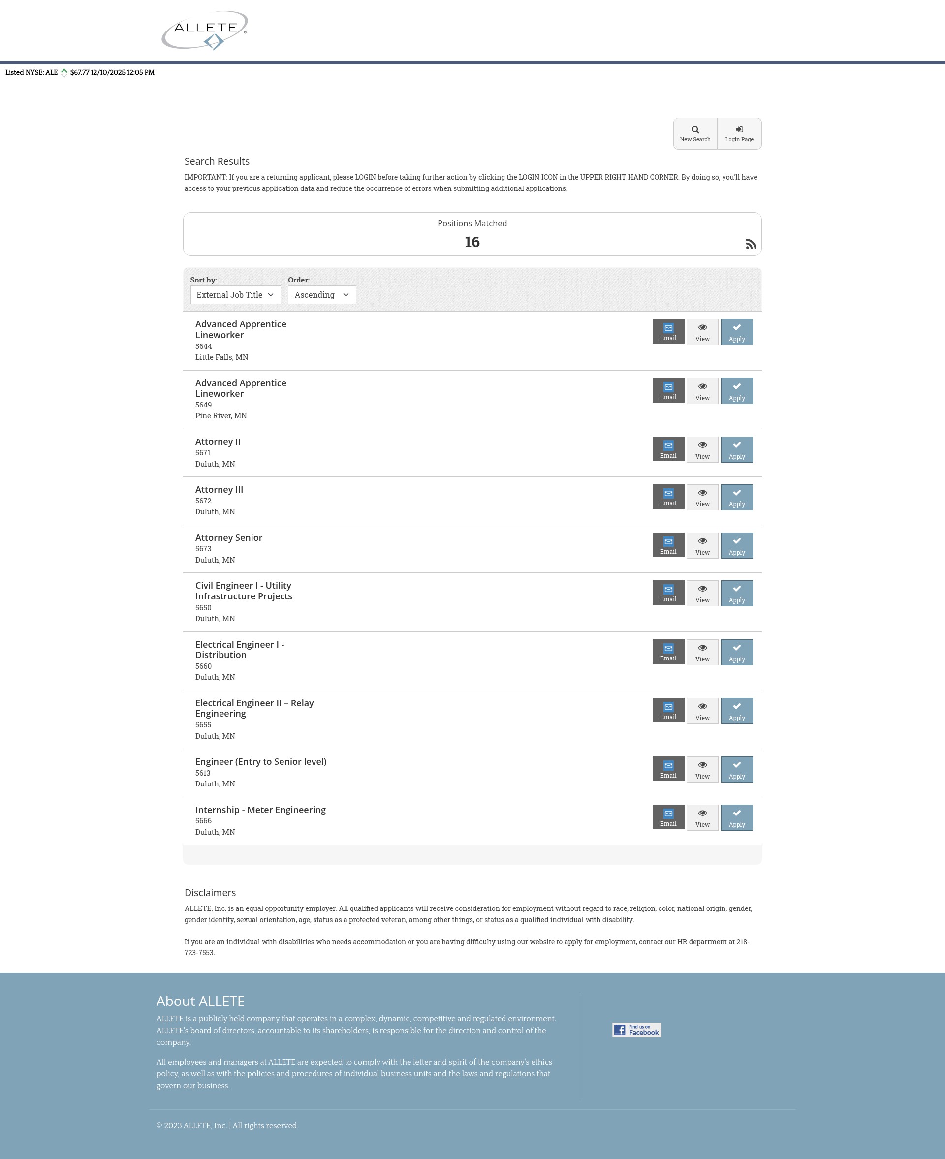 Landing Page