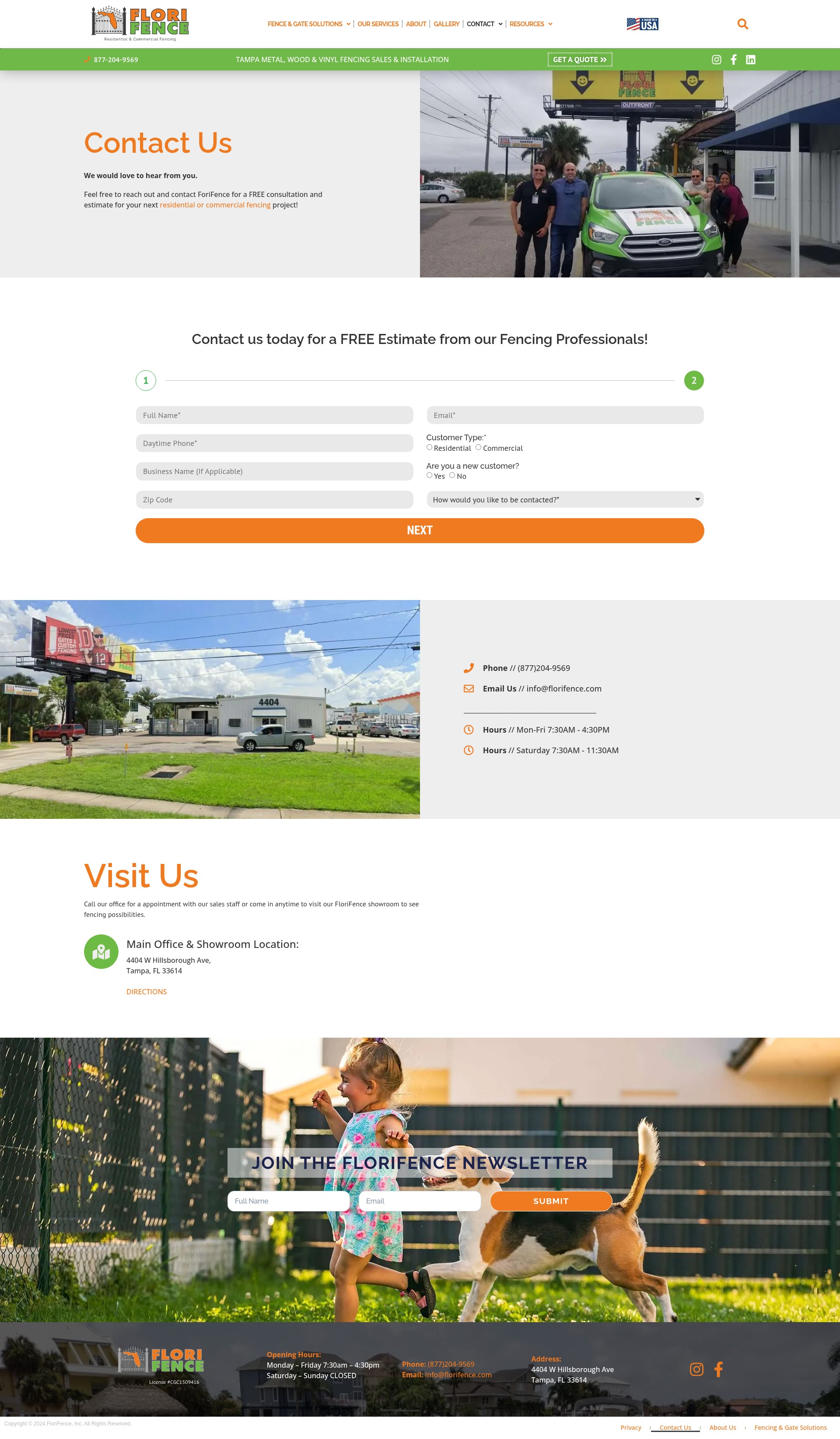 Landing Page