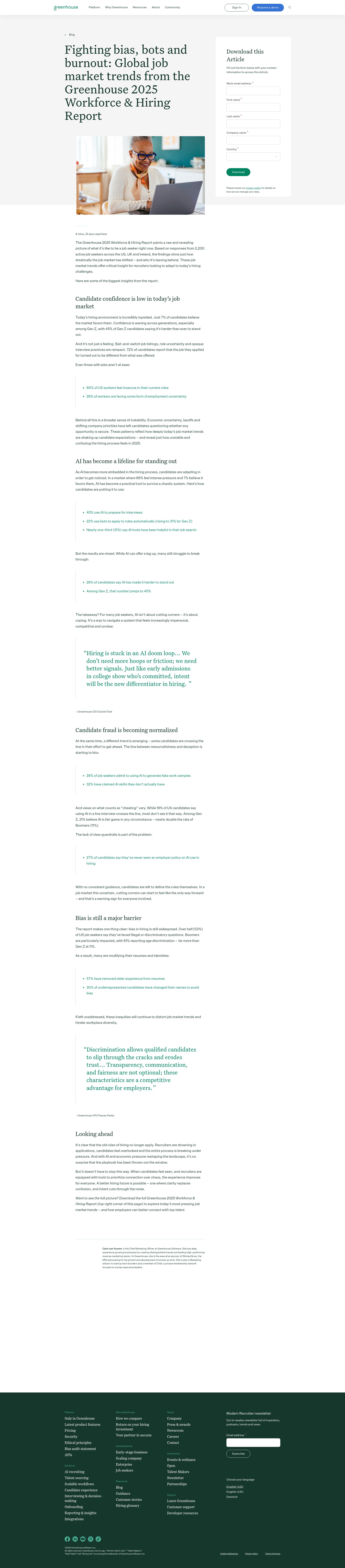 Landing Page