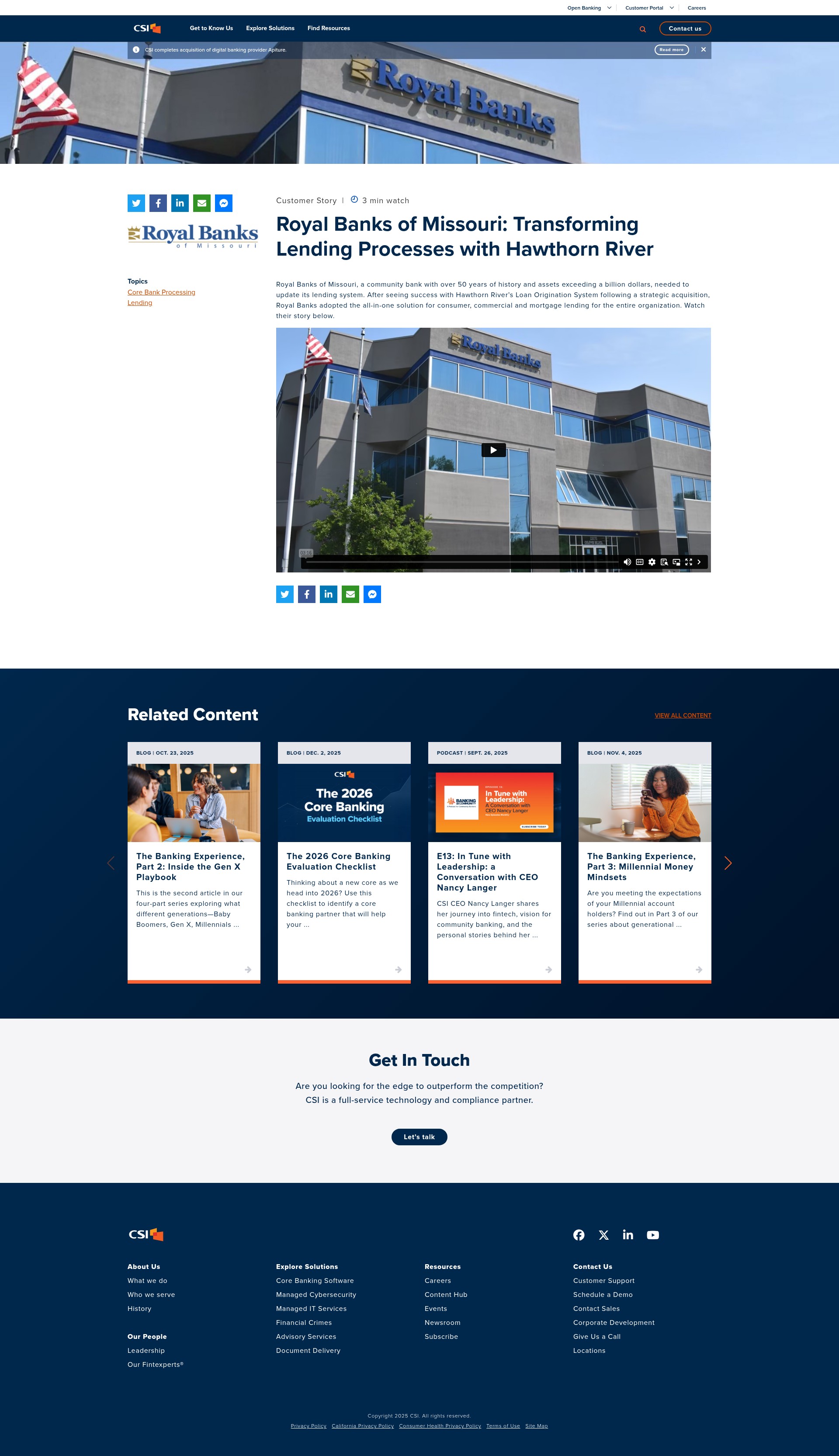 Landing Page