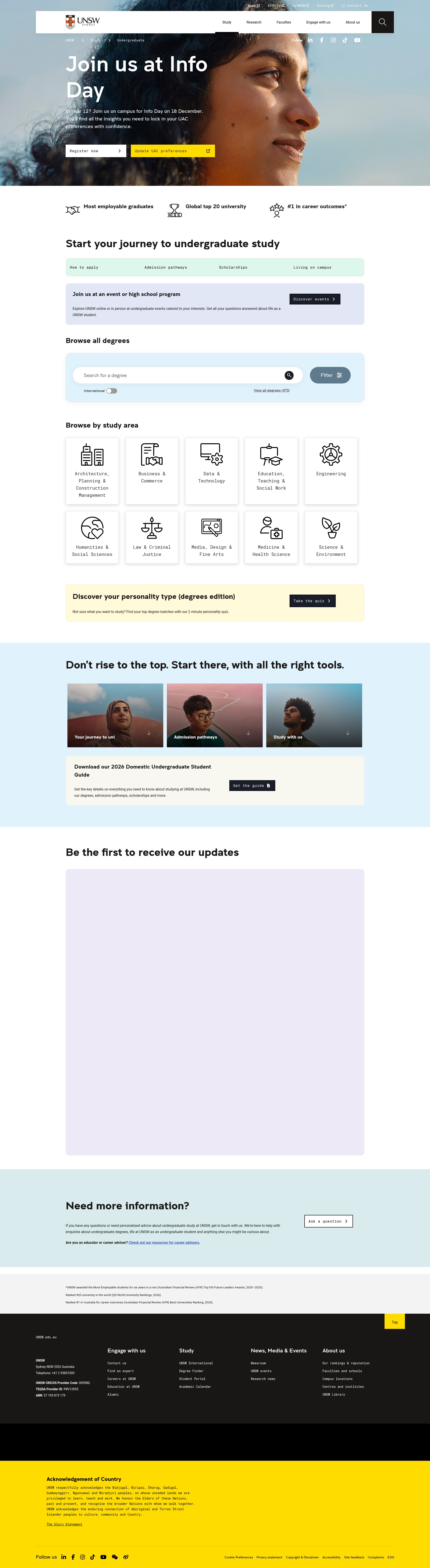 Landing Page