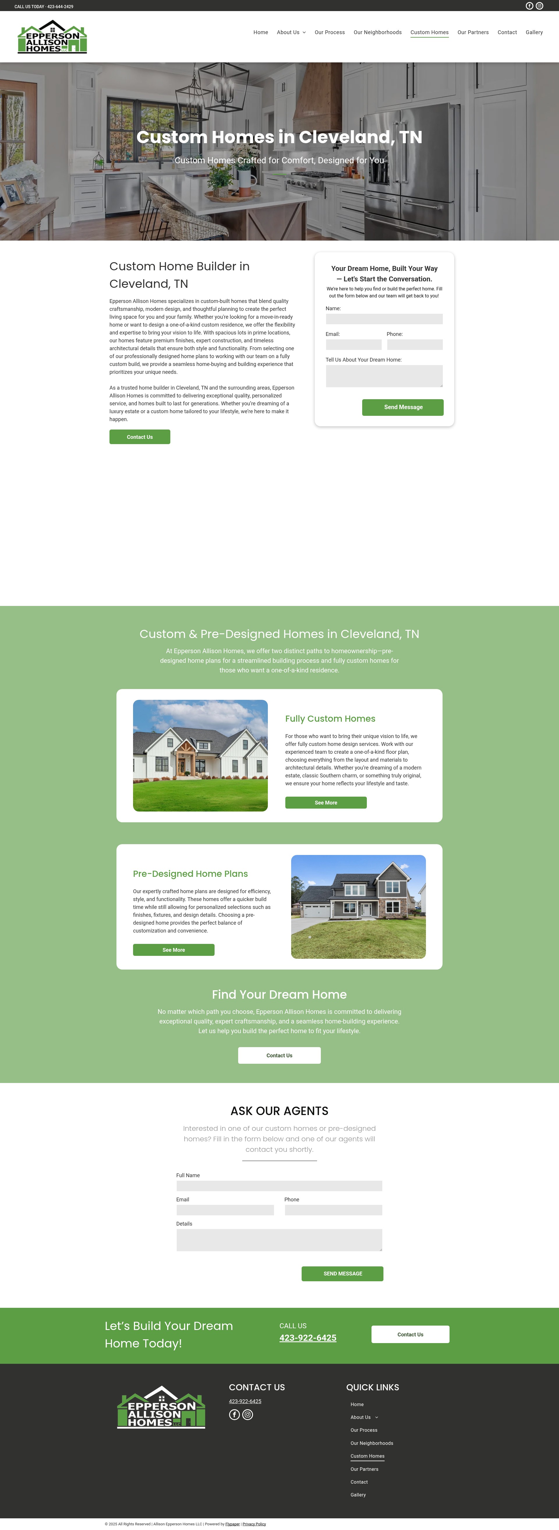 Landing Page