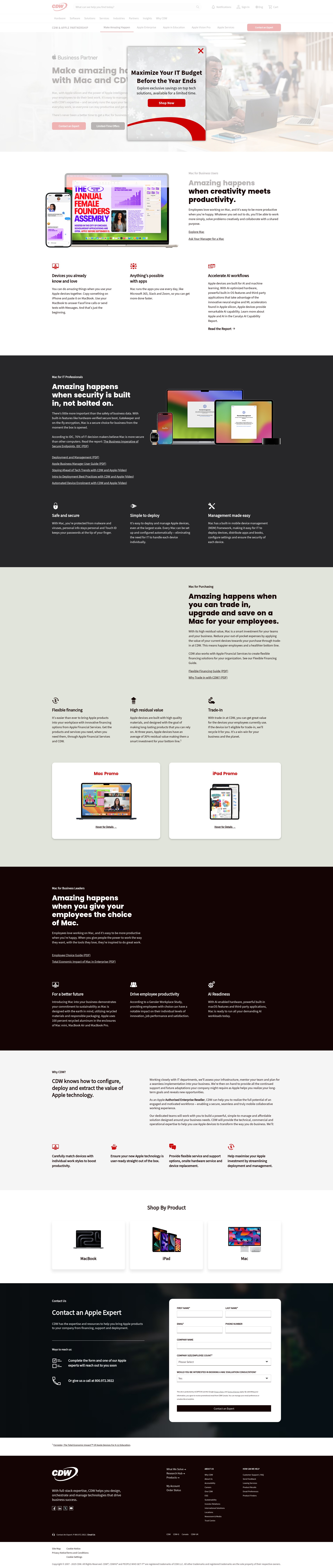 Landing Page