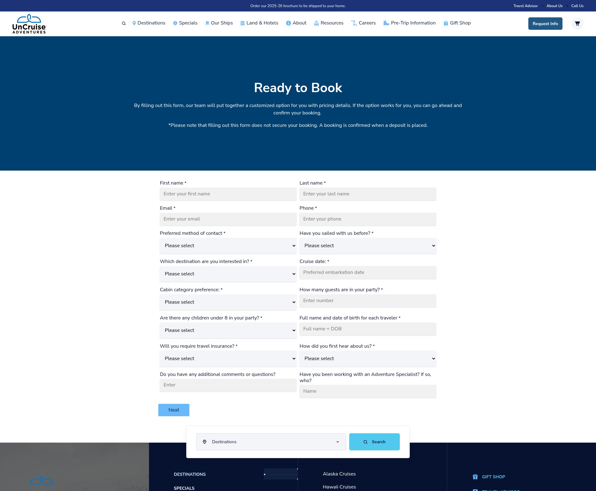 Landing Page