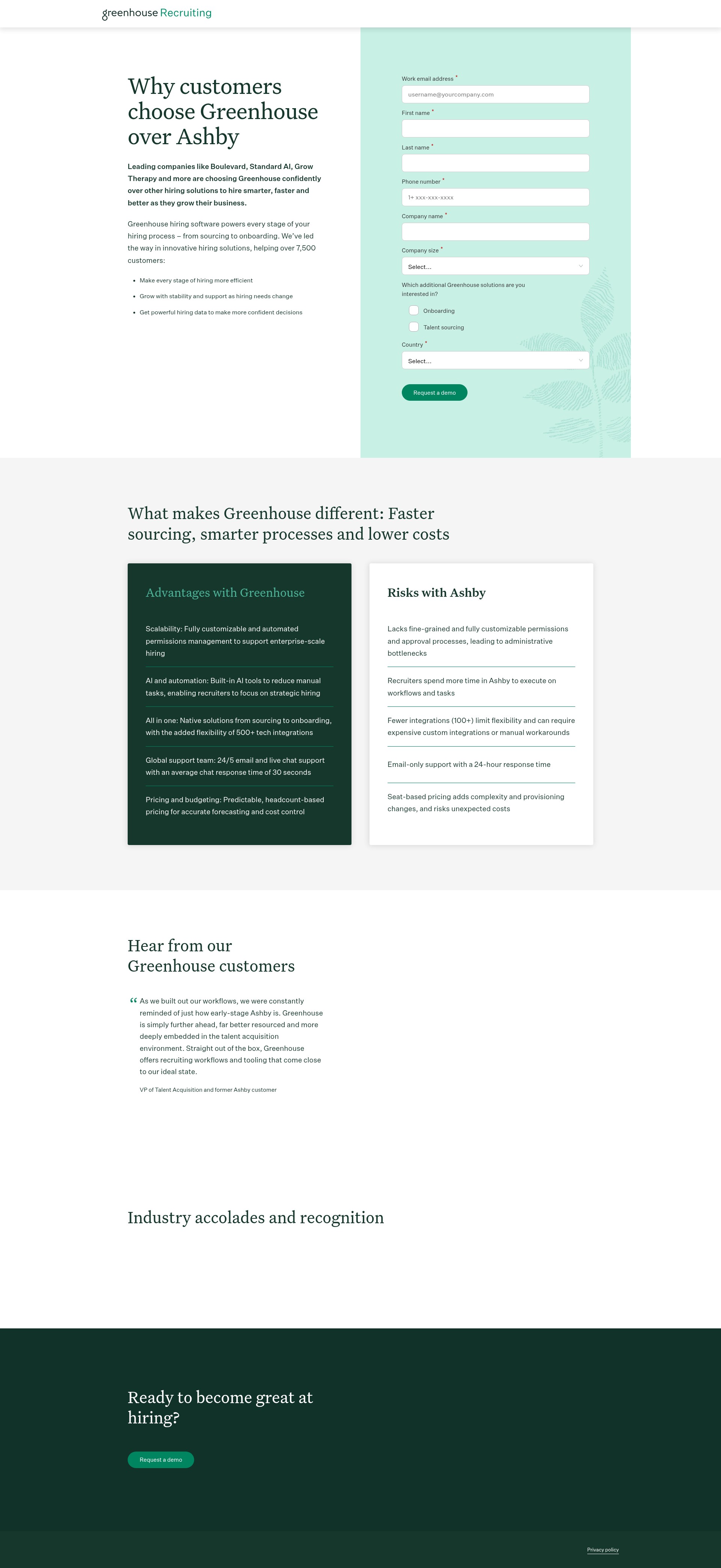 Landing Page